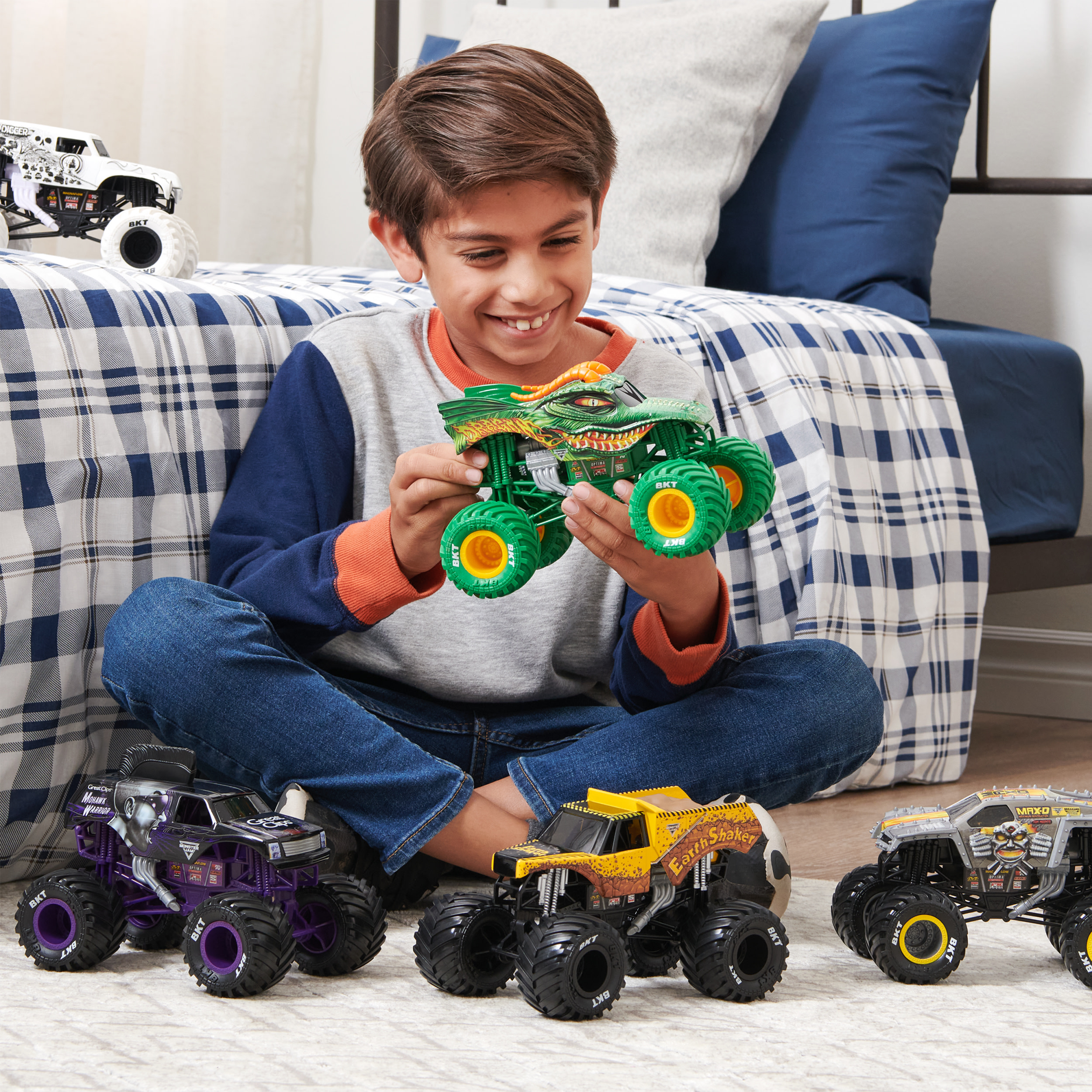 Monster Jam Collector Die Cast Trucks - Dalmatian, Spielfahrzeug