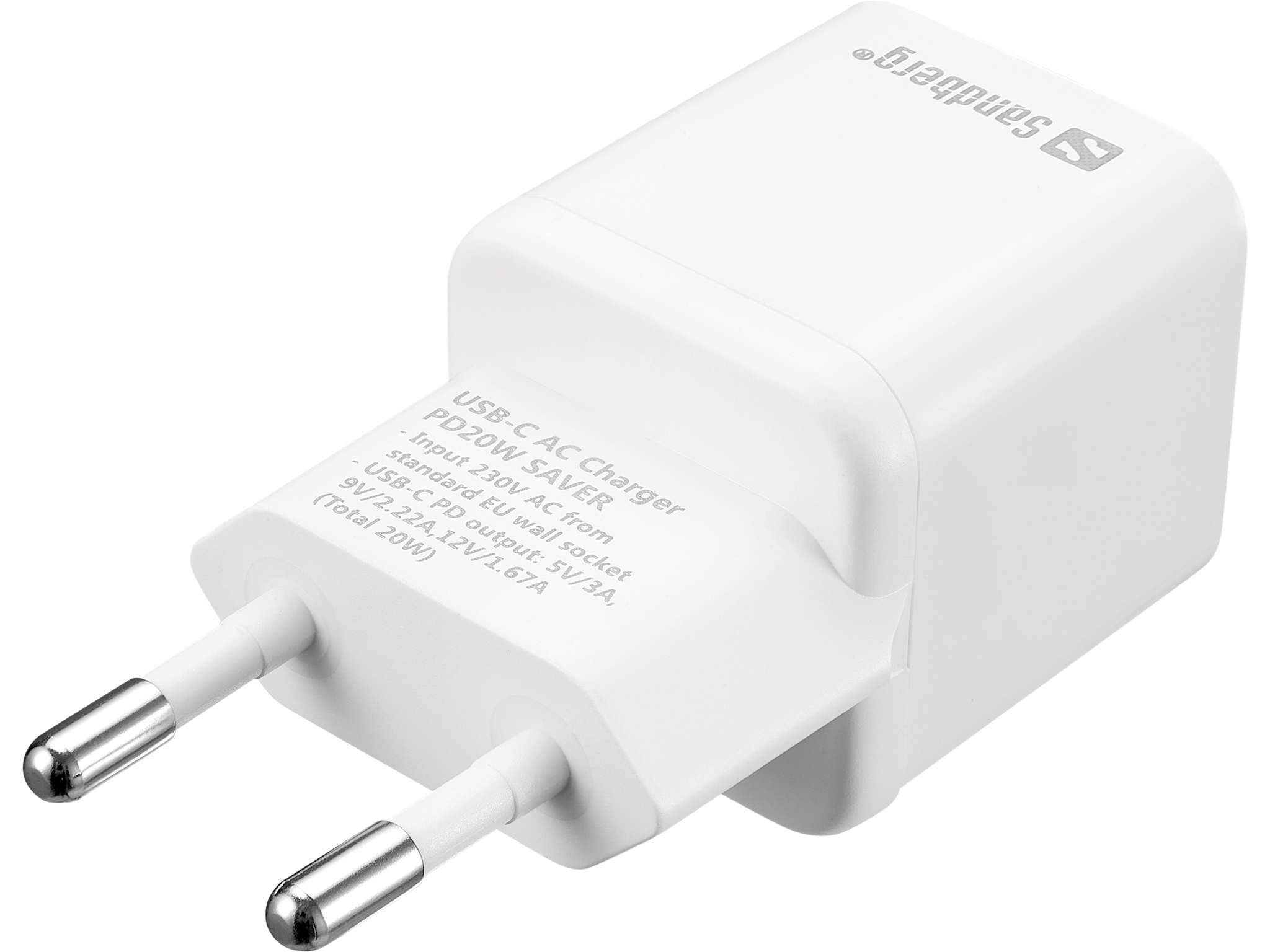 SANDBERG USB-C AC Charger PD20W SAVER