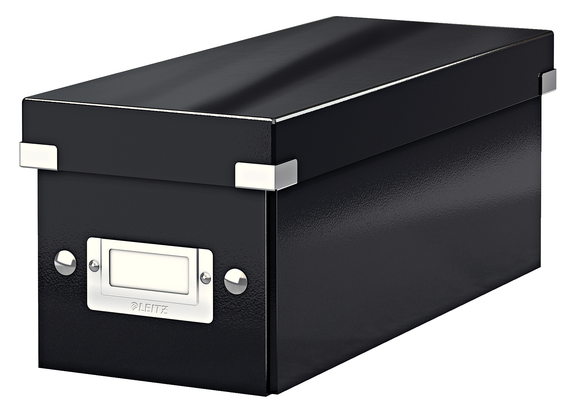 LEITZ CD-/DVD-Box Click & Store schwarz, 1 St.