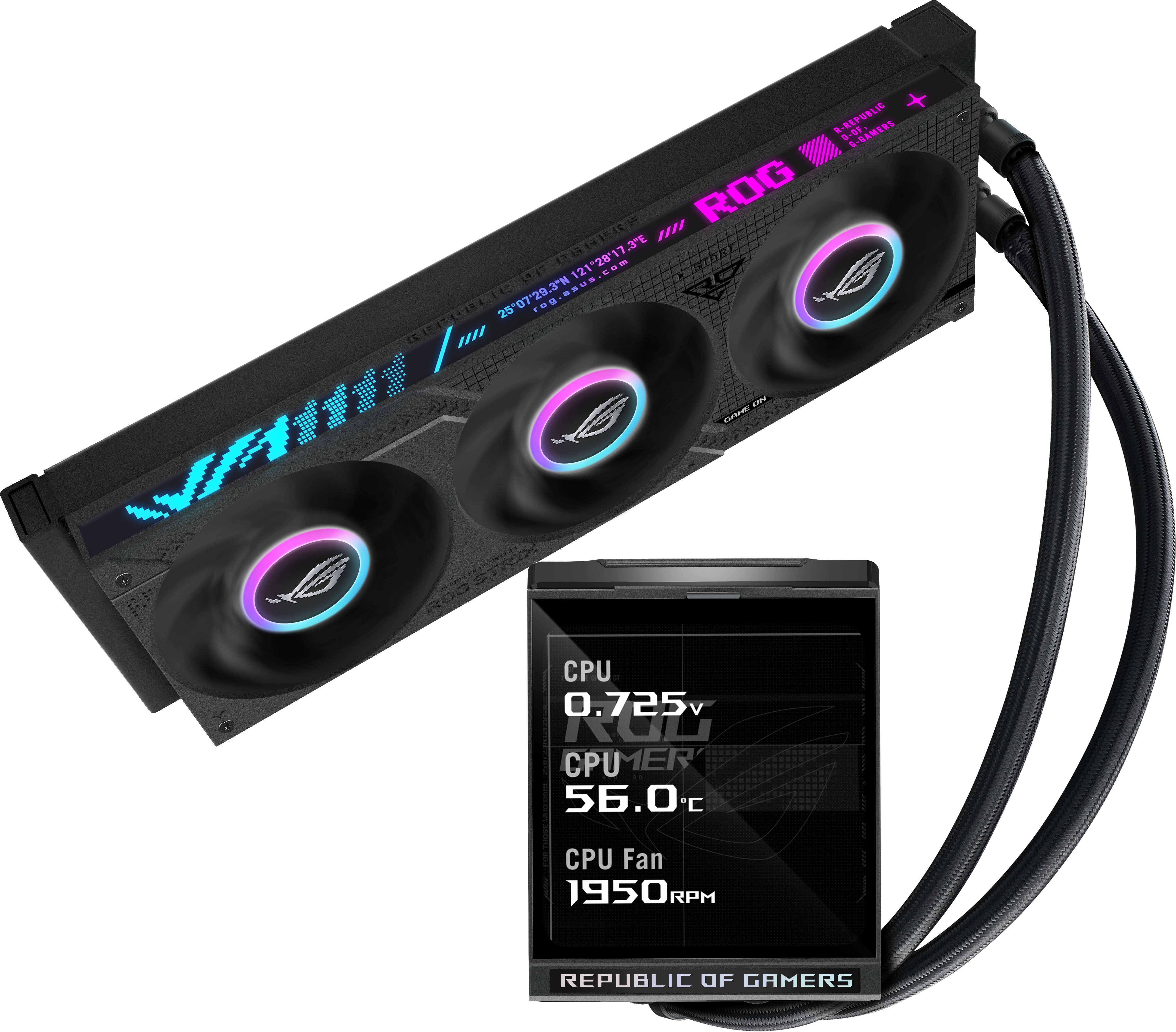 ROG STRIX LC IV 360 ARGB LCD, Wasserkühlung