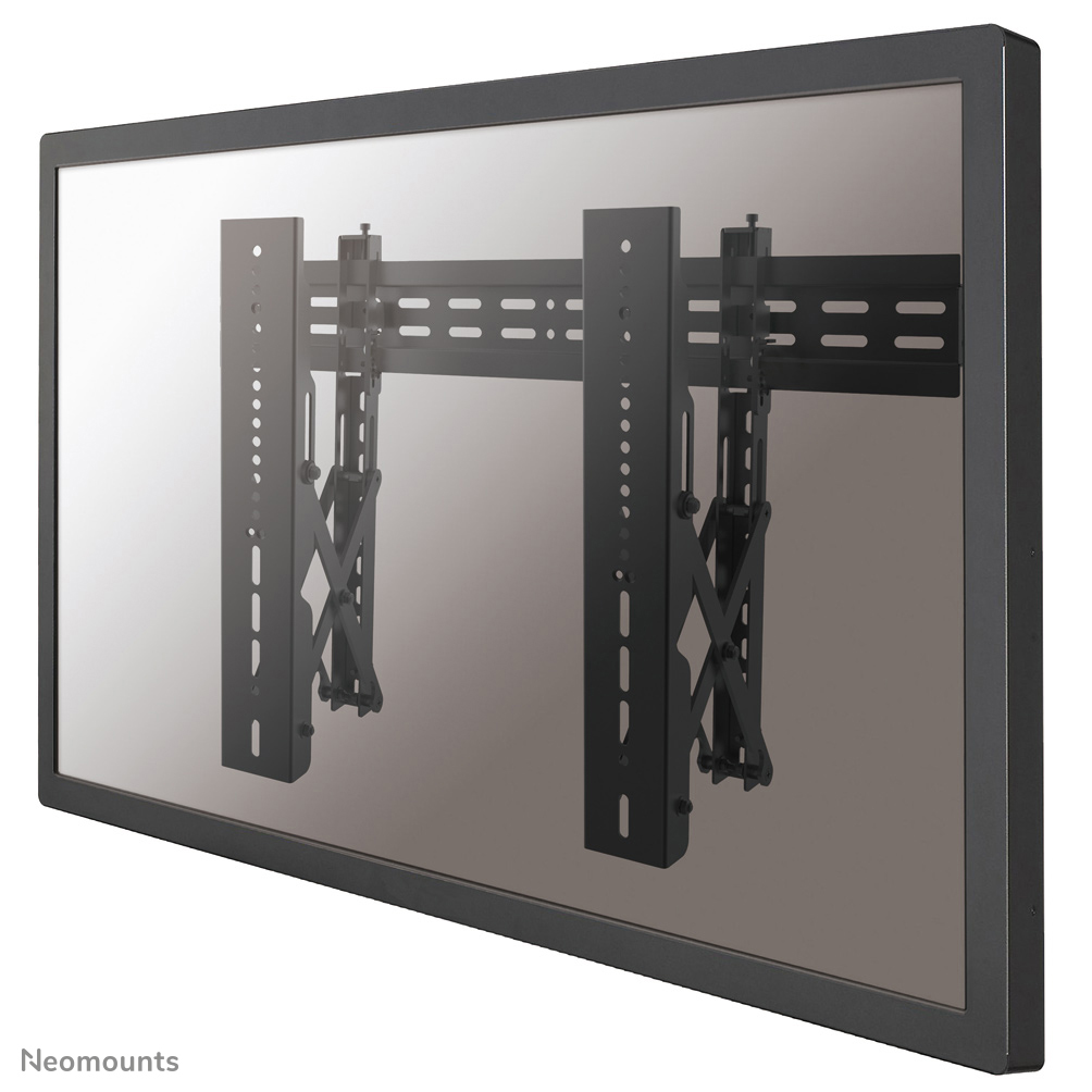 NEOMOUNTS VW1000 Videowall Wandhalterung Fix 81,28-190,5cm 32-75Zoll max 50kg VESA bis 600x400 Abstand zur Wand 5-20cm Wa