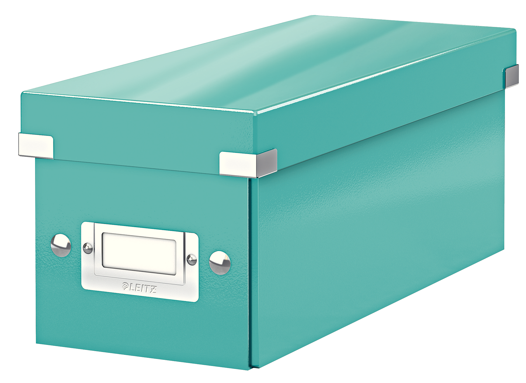 LEITZ CD-/DVD-Box Click & Store blau, 1 St.