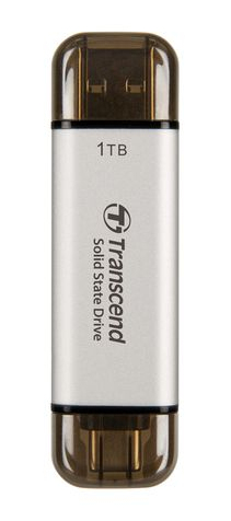 EXTERNAL SSD 1TB ESD310S USB 10GBPS TYPE C/A SILVER