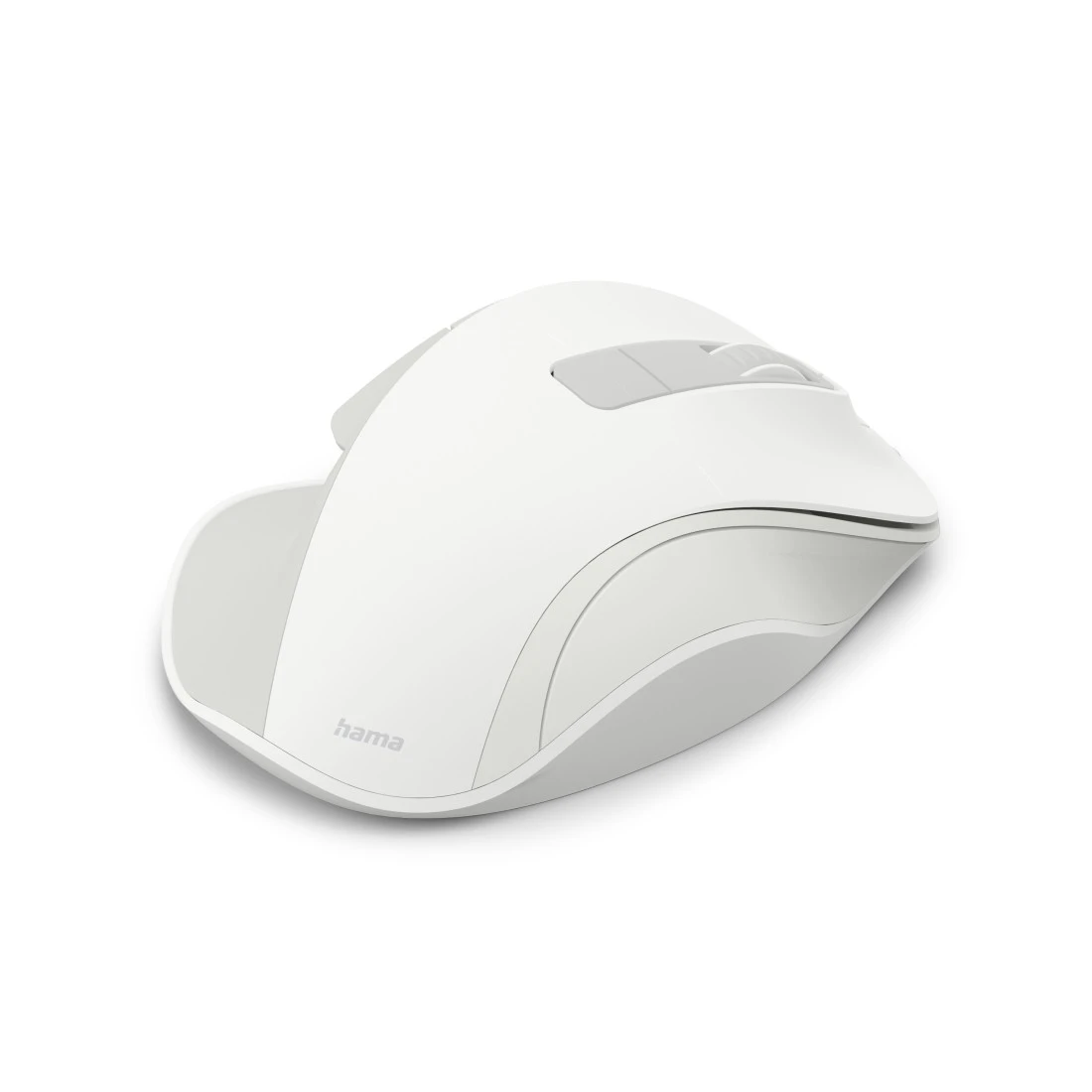 hama WM-500 Maus ergonomisch kabellos weiß