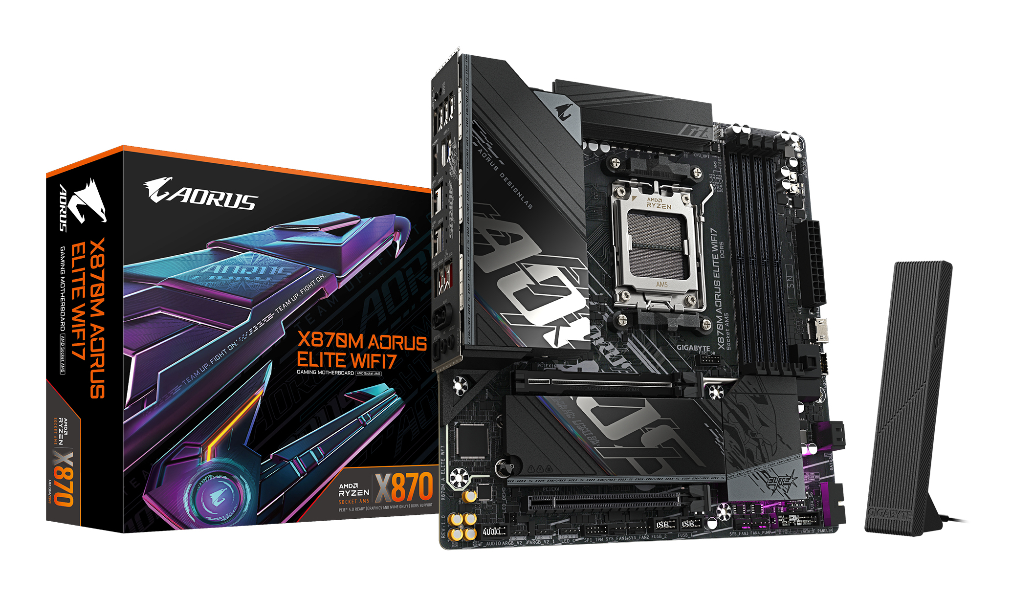 Gigabyte X870M AORUS ELITE WIFI7 (X870,AM5,ATX,DDR