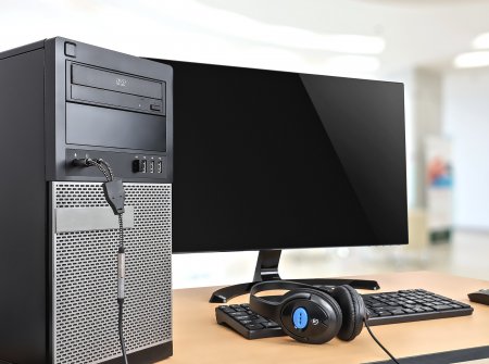 MANHATTAN Headset-Adapterkabel Aux Y-Audiosplitter Buchse auf 2x Stecker teilt einzelnen Headsetstecker in Mikrofon und Audiostecker