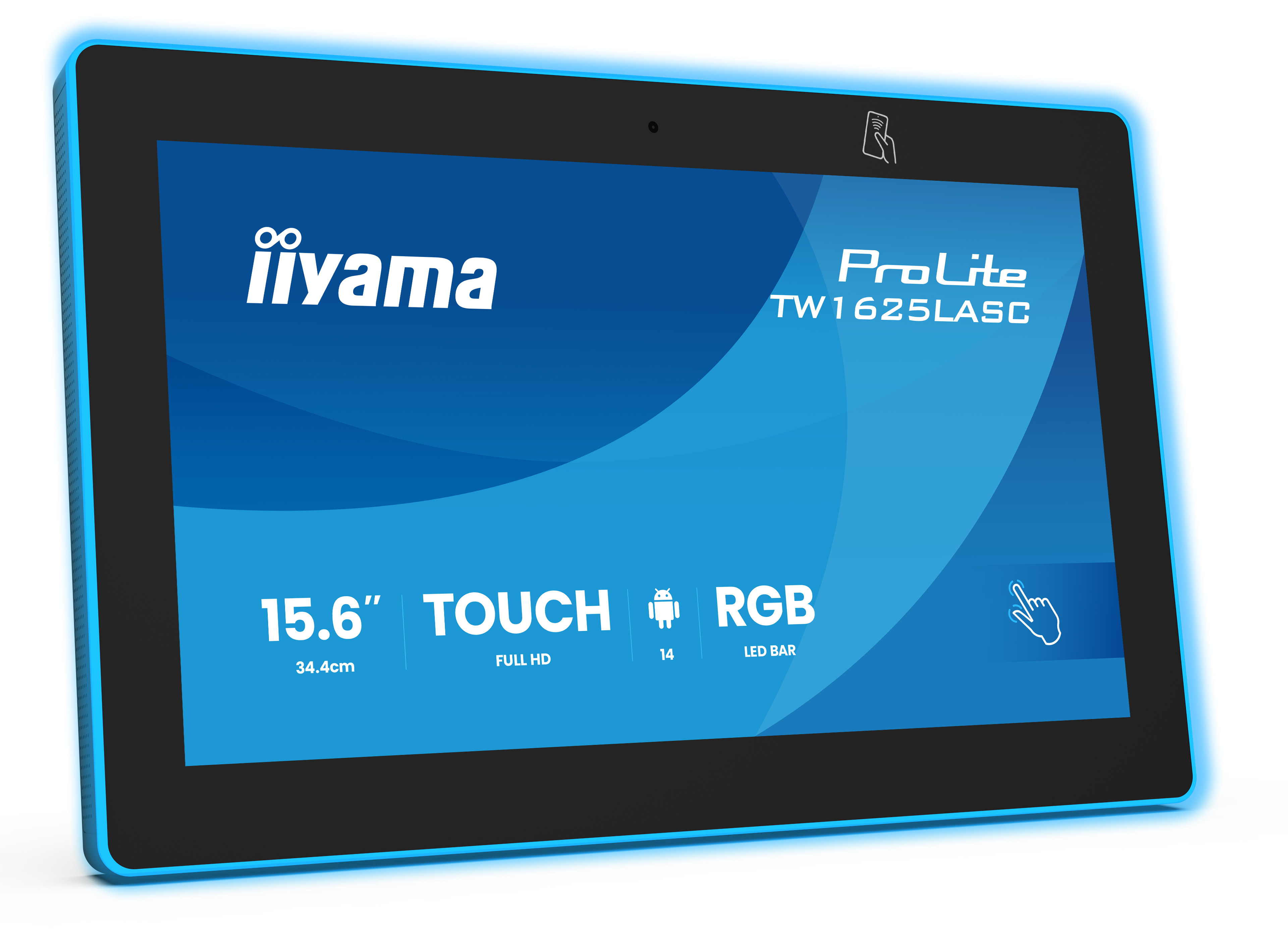 IIYAMA 34.4cm (15,6) TW1625LASC-B3PNR 16:9 M-Touch IPS