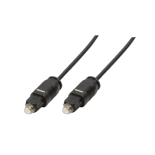 Logilink TosLink Kabel 2,0m schwarz