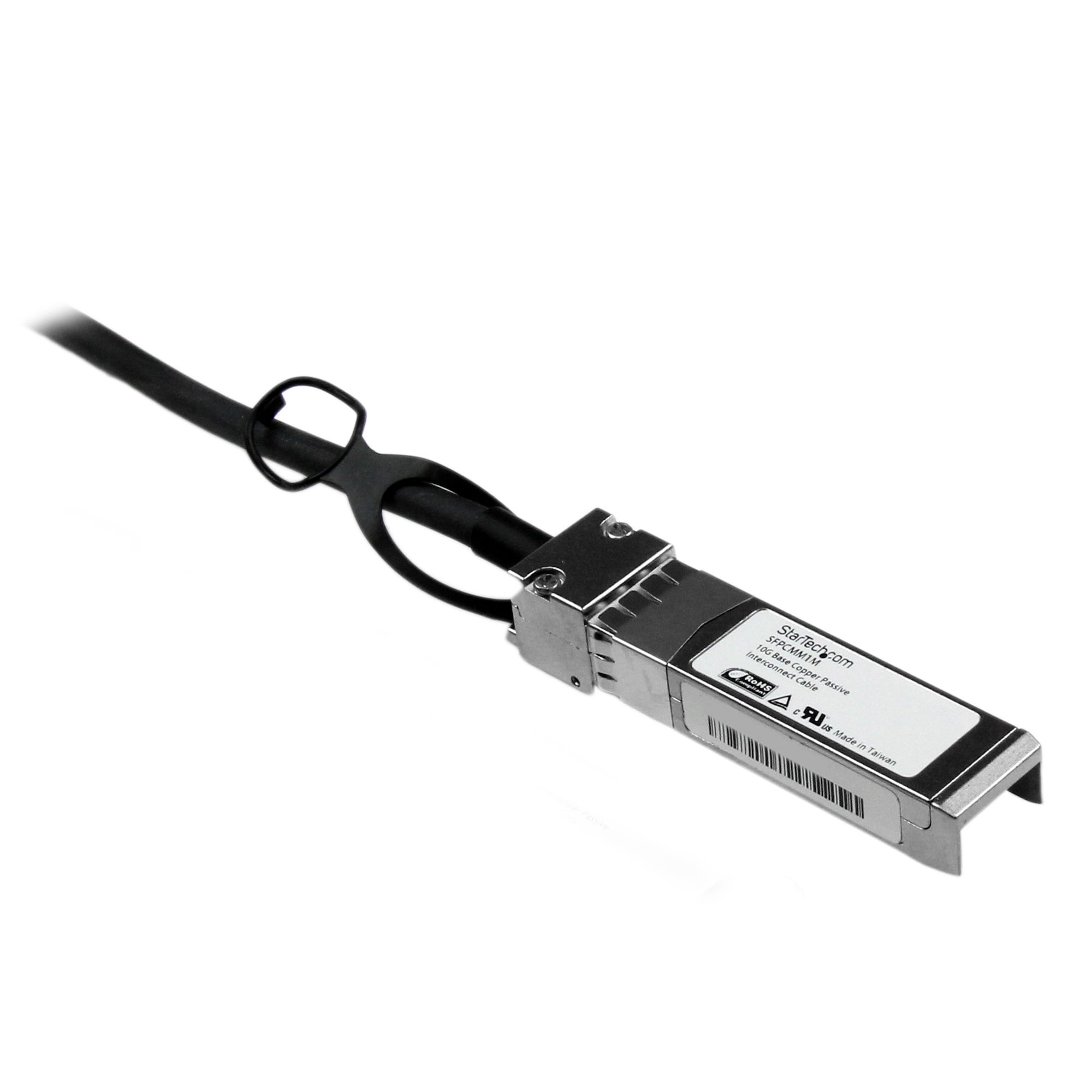StarTech.com Cisco SFP+ Twinax Kabel 1 m 10-Gigabit Ethernet passiv Schwarz