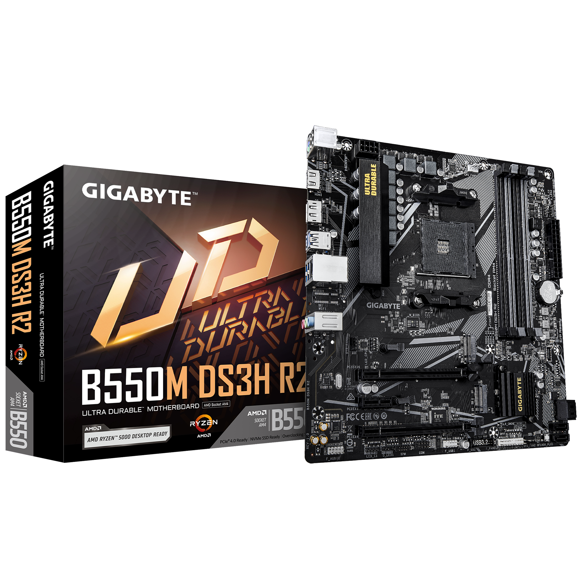Gigabyte GA-B550M-DS3H R2 (AM4) (D)