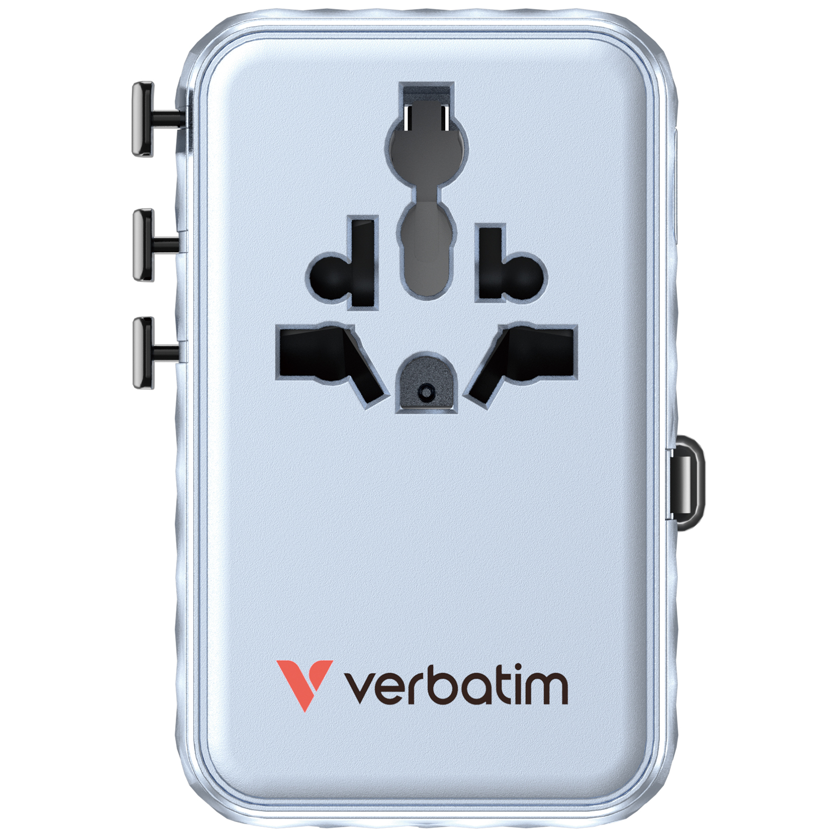 Verbatim Charge'n'Travel Adapter 100W 1C retractable blue