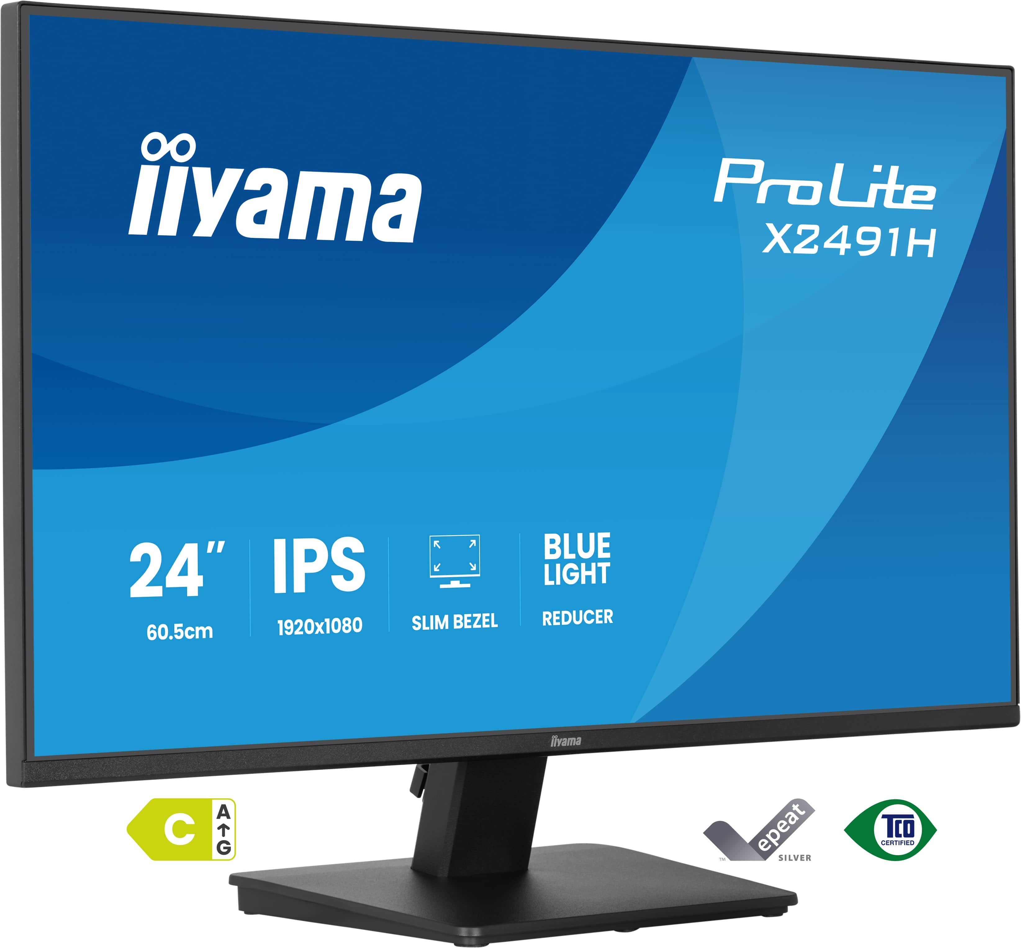 IIYAMA 60,5cm (23,8) X2491H-B1 16:9 HDMI+DP IPS