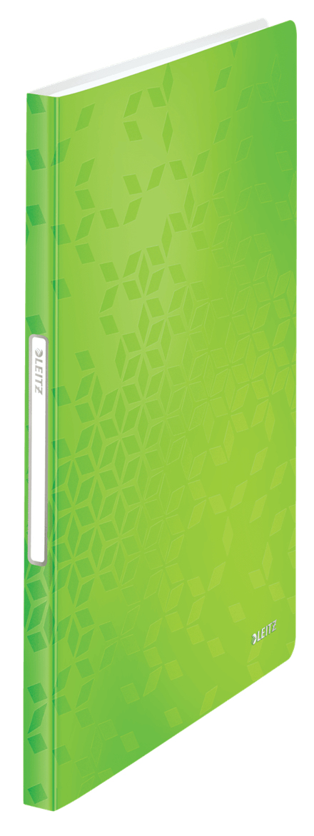 LEITZ WOW Sichtbuch DIN A4, 40 Hüllen grün-metallic, 1 St.
