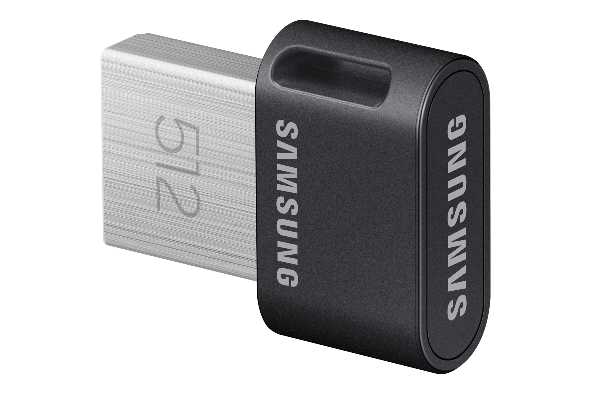 SAMSUNG FIT Plus USB-Stick Typ-A 512GB 400 MB/s Lesen 110 MB/s Schreiben kompakter USB 3.1 Flash Drive mit Schlüsselring Gray