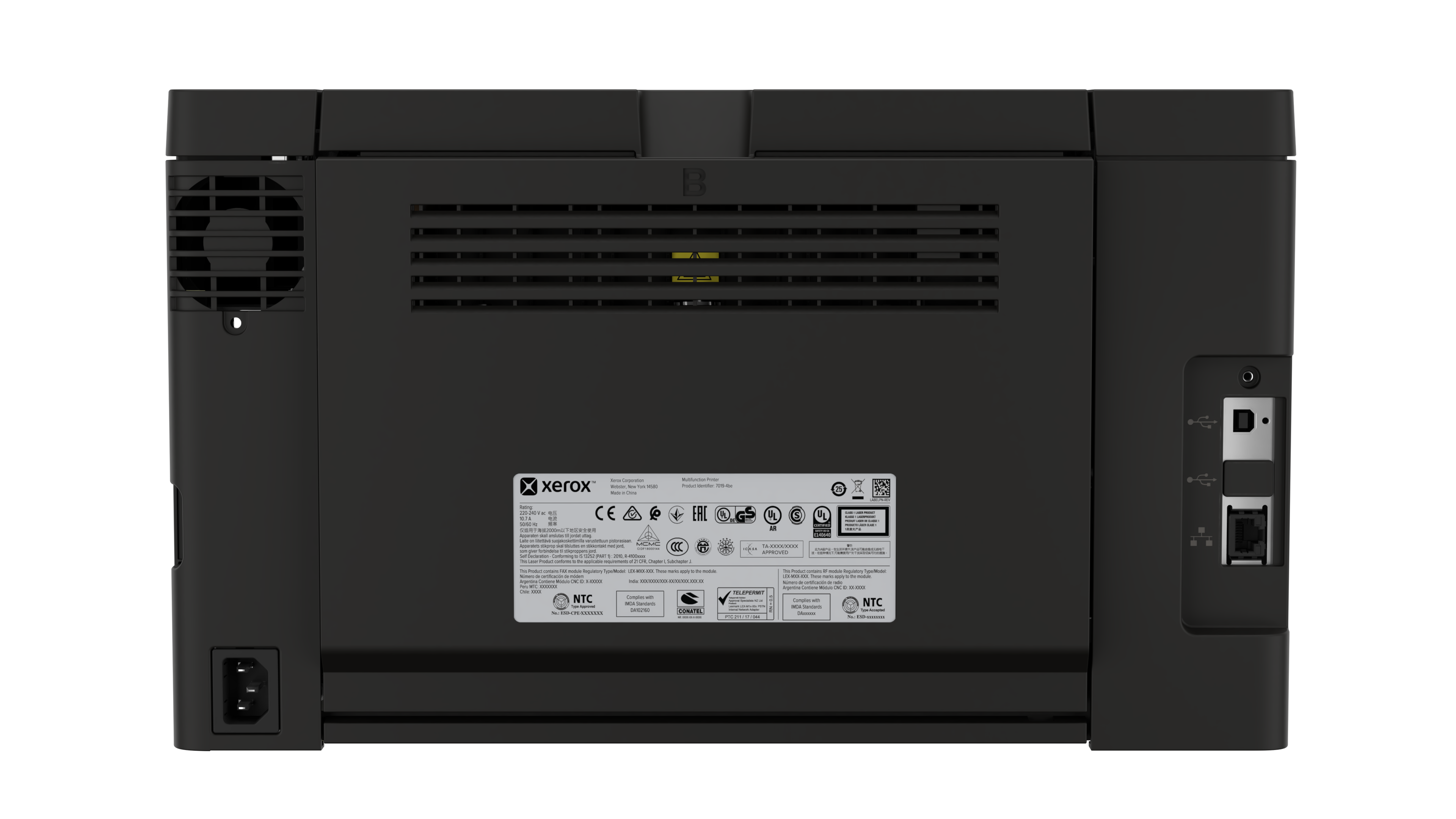 XEROX C240 A4 25PPM WIRELESS DUPLEX PRNT PS3 PCL5E/6 2TRAY EU