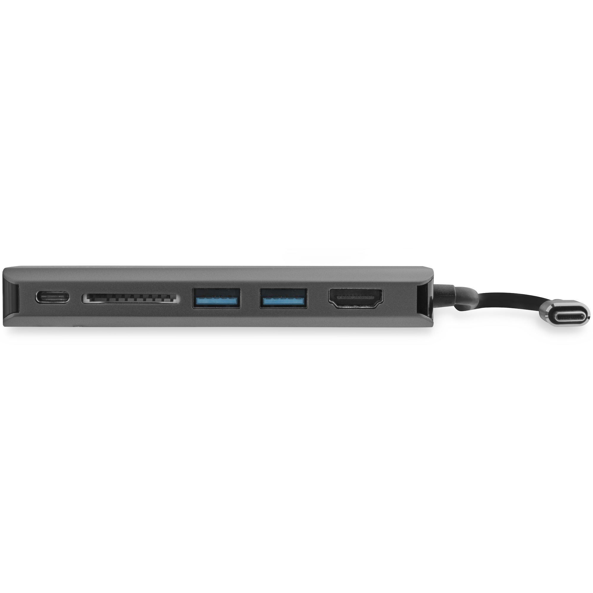STARTECH.COM USB C Multiport Adapter with HDMI - 4K - Mac / Windows - SD - 2x USB-A - 1x USB-C - 60W PD 3.0 - USB C to USB 3.0 Hub