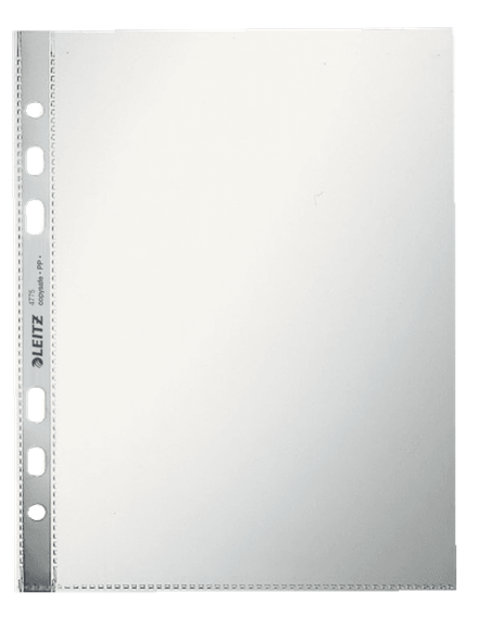 LEITZ Prospekthüllen 4775 DIN A5 transparent glatt 0,075 mm, 100 St.