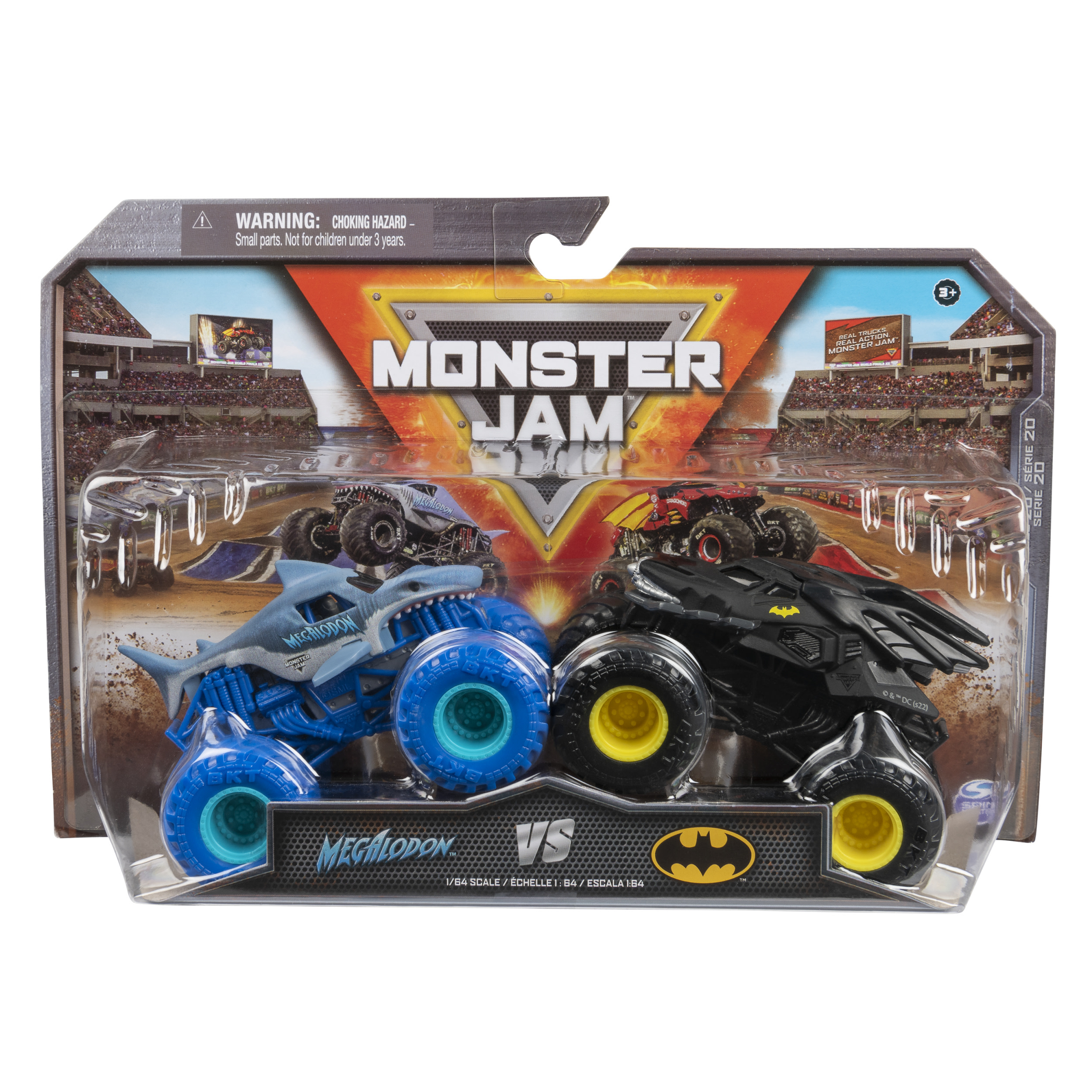 Monster Jam - Batmobil vs. Megalodon, Spielfahrzeug