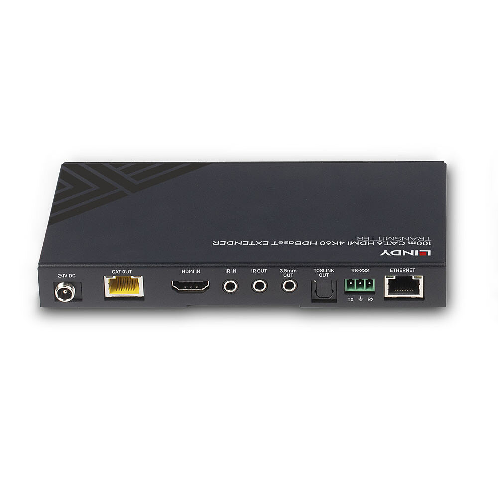 LINDY 100m Cat.6 HDMI 4K60 HDBaseT TransmitterAudio,IR/RS232