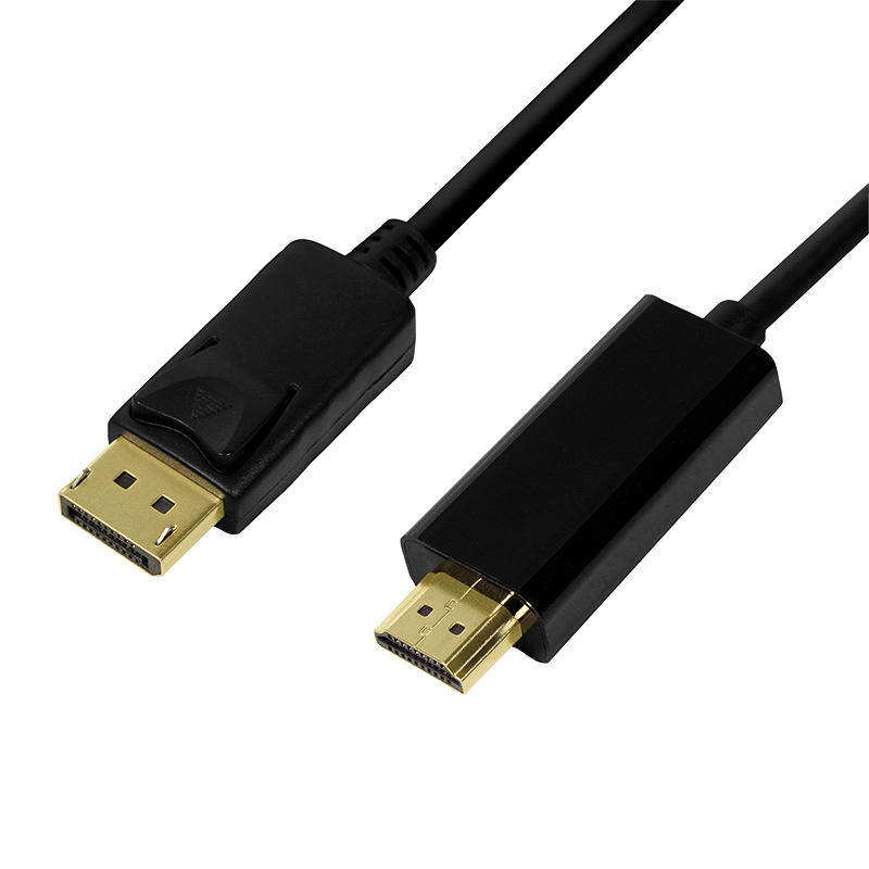 Logilink DisplayPort-Kabel DP 1.2 zu HDMI 1.4 3m black