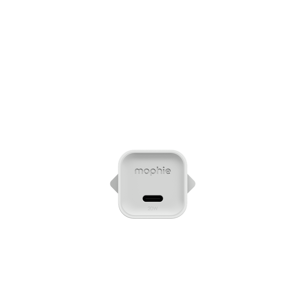 MOPHIE POWER ADAPTER GAN USB-C 20W ROC 2026 WHITE EU