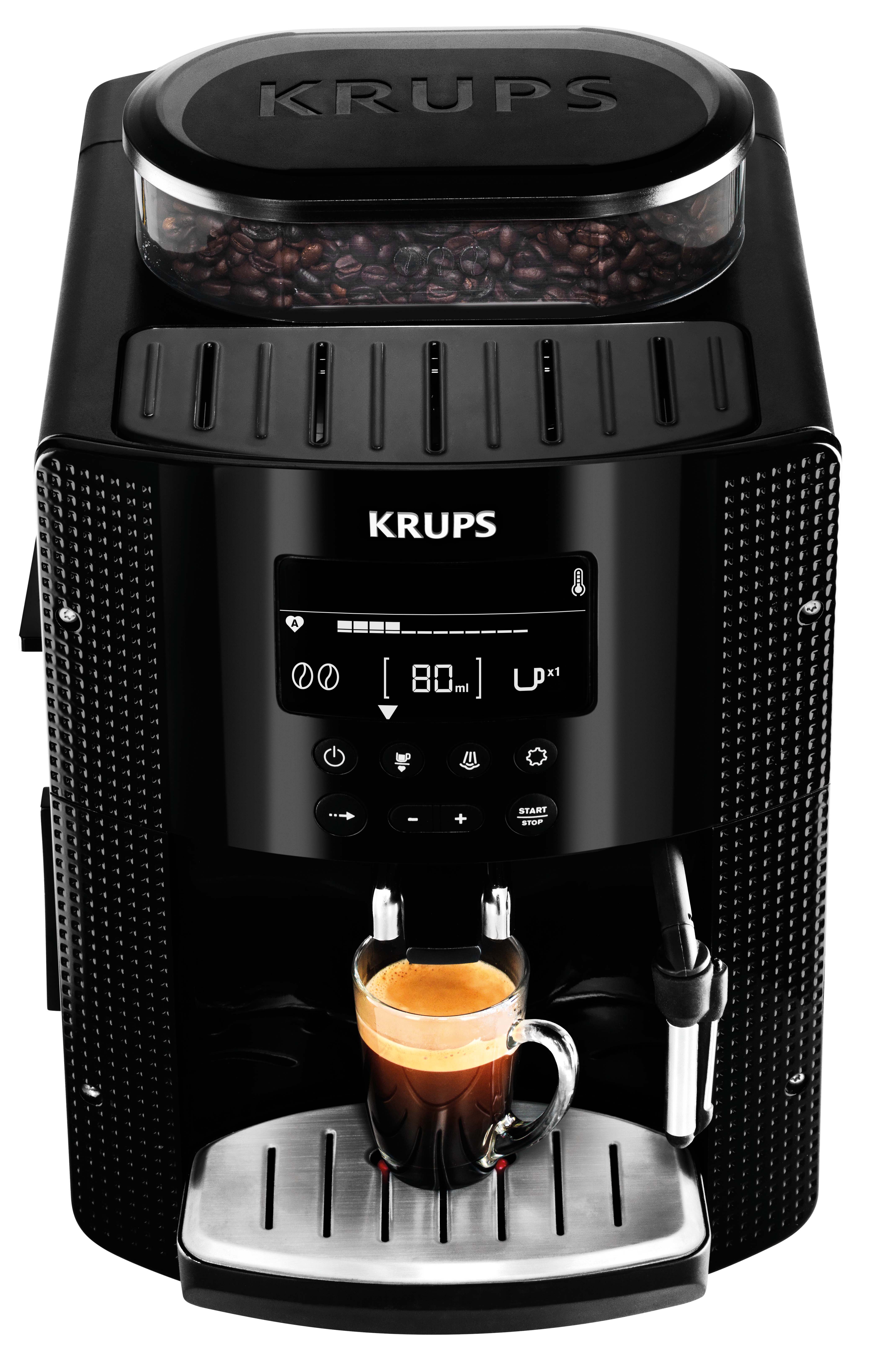 KRUPS EA8150 Kaffeevollautomat schwarz