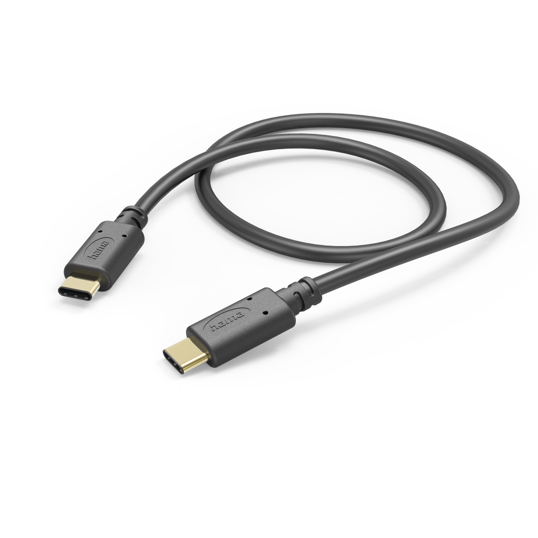 hama USB C Kabel 1,5 m schwarz, 1 St.