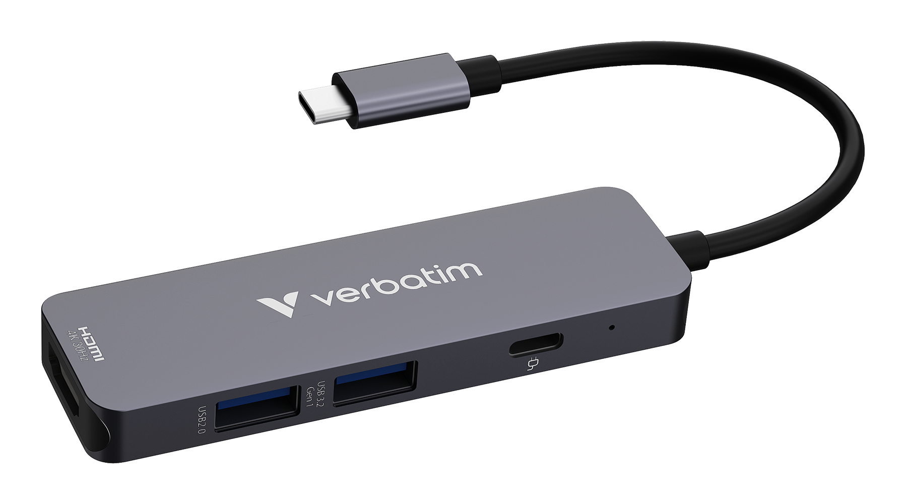 Verbatim USB-C Essentials Multi- Port Hub 4 Port 32155