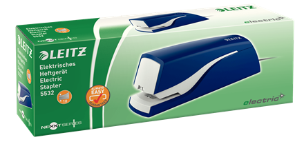 LEITZ Elektrohefter NeXXt 5532 blau, 1 St.