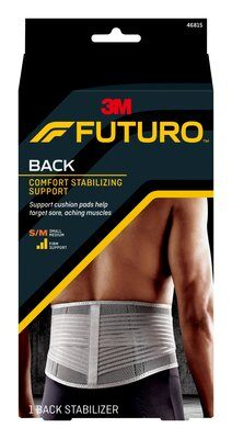 FUTURO™ Rückenbandage 46815DABI, Gr. S/M grau 73,6-99,1 cm, 1 St.