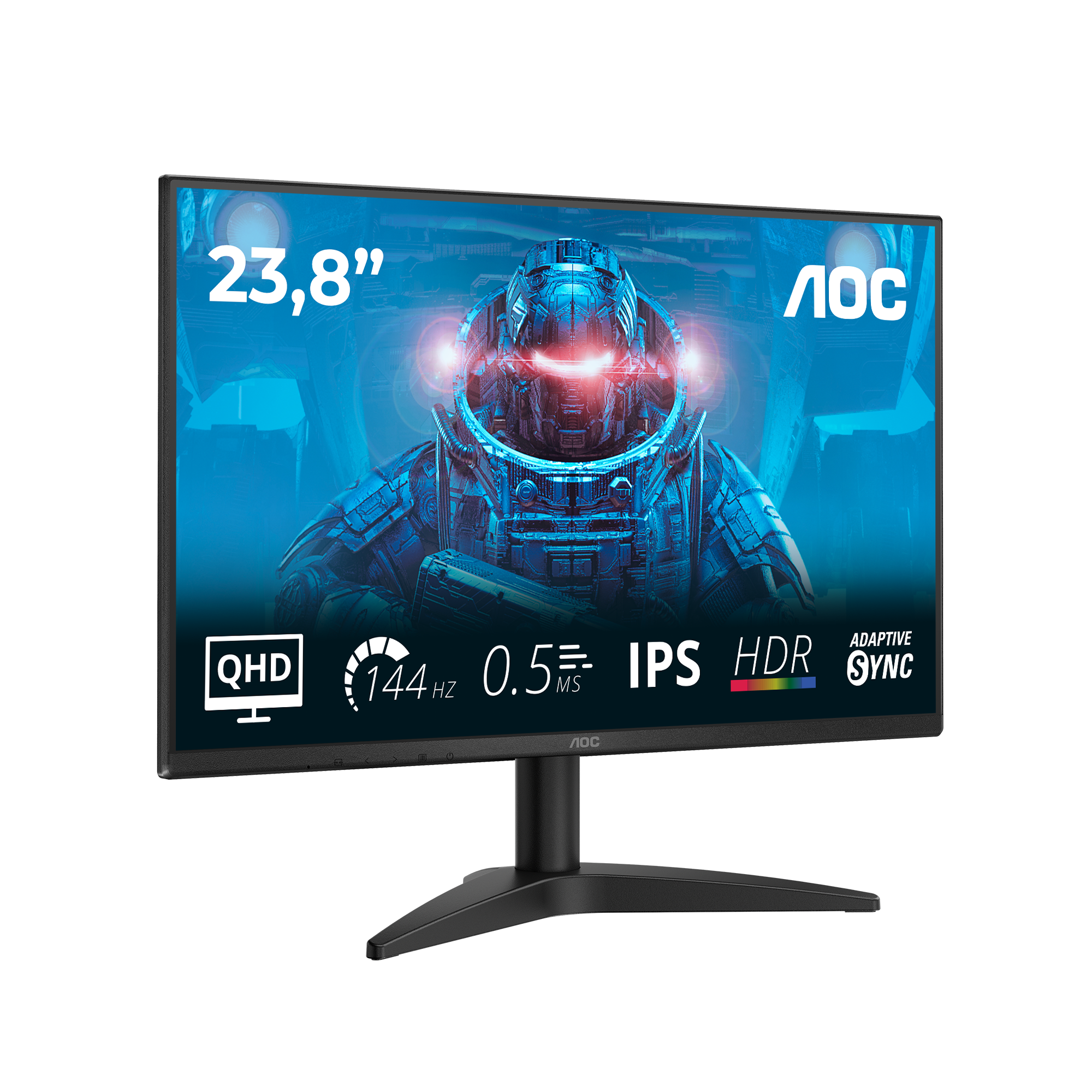 AOC 60,5cm (23,8) Q24B36X 16:09 HDMI+DP black