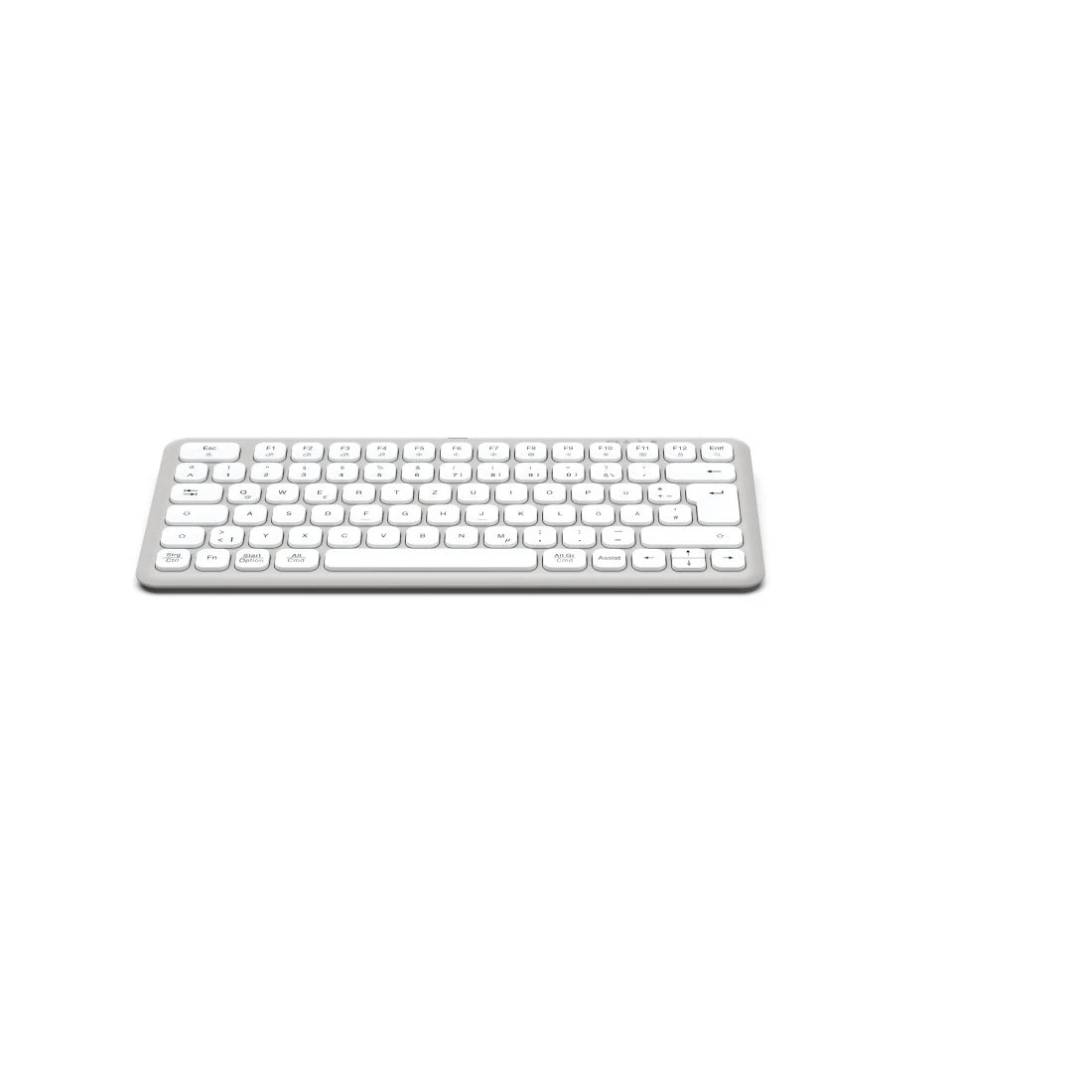 hama WK-500 Tastatur kabellos weiß