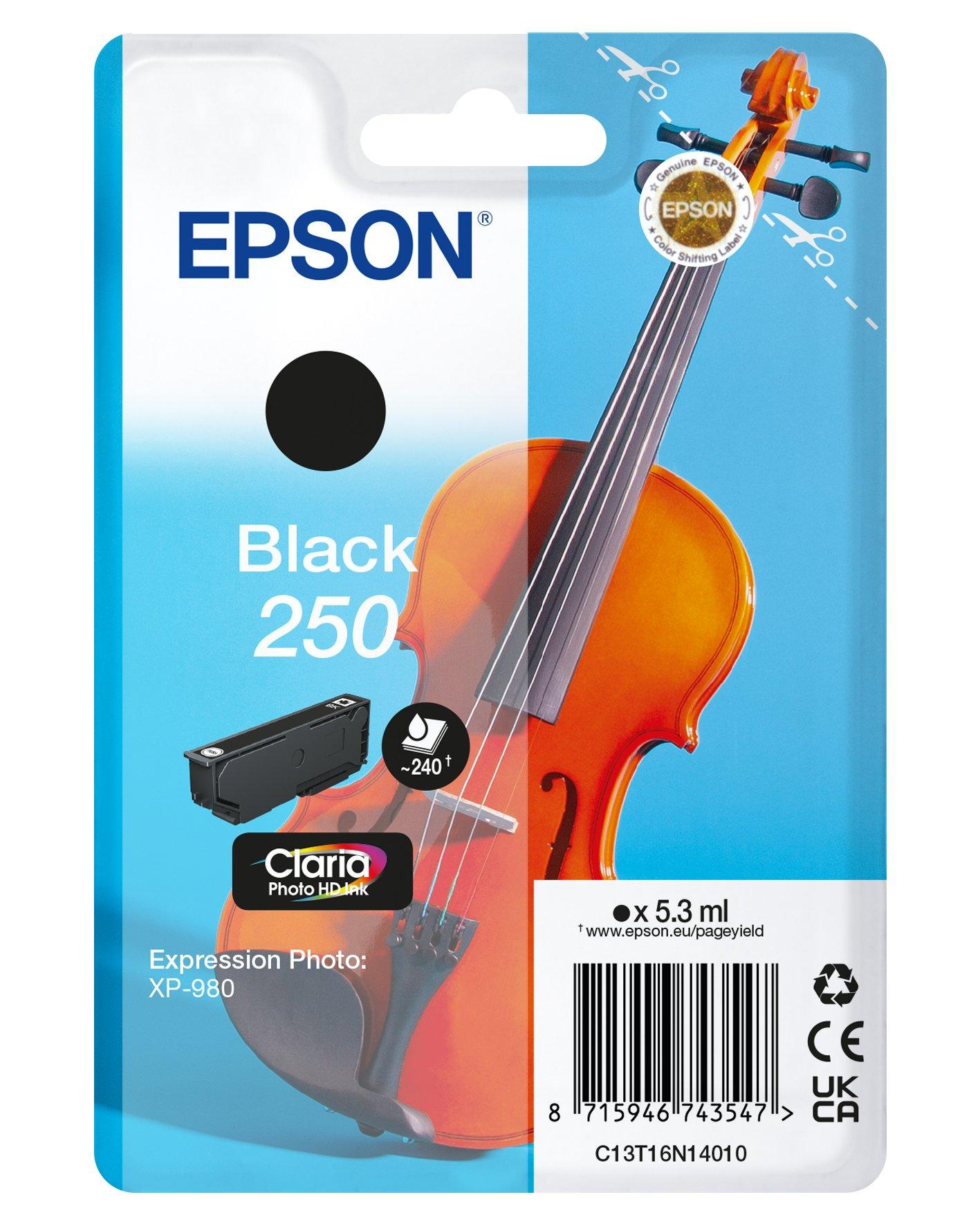 EPSON 250 (Violine) schwarz Druckerpatrone