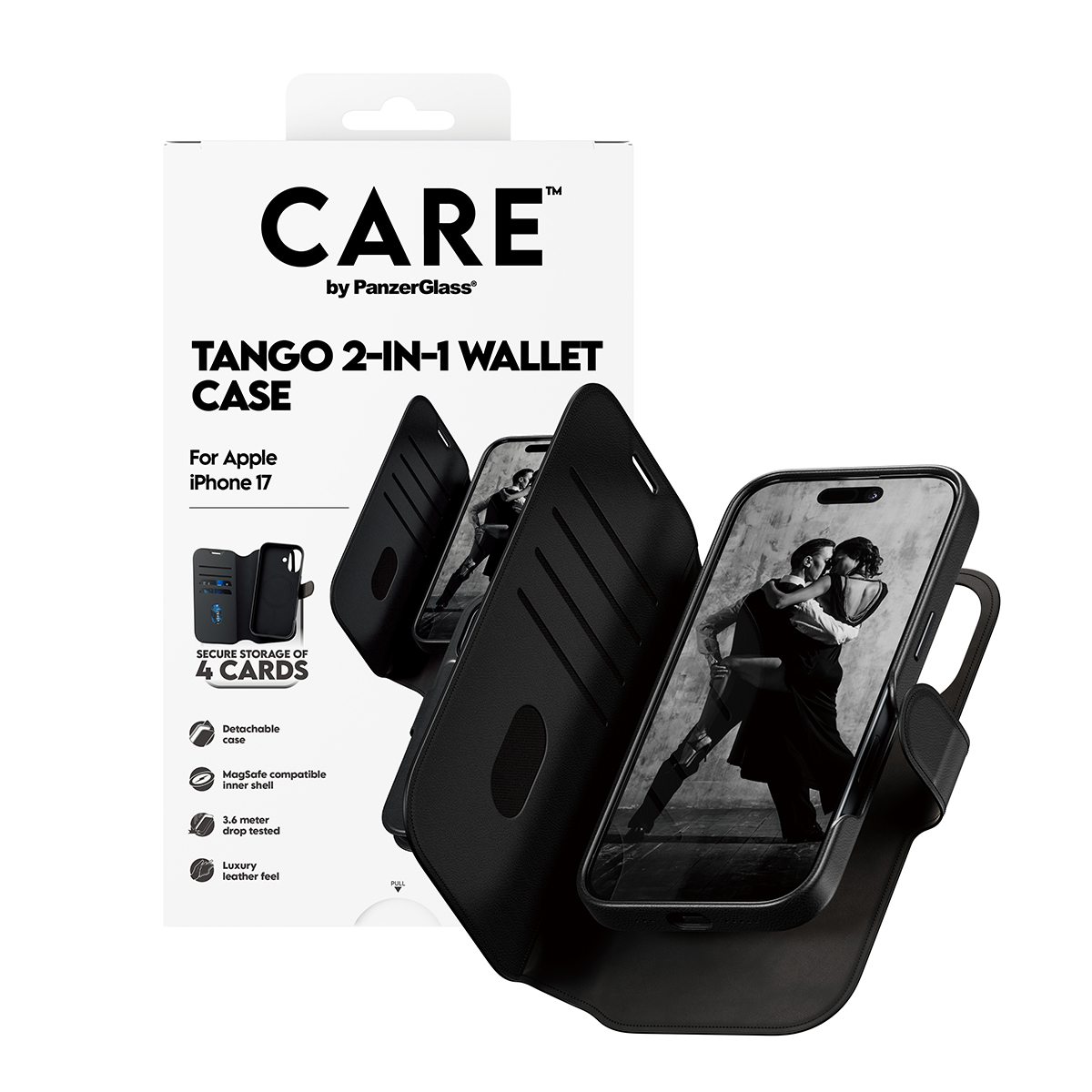 CARE BY FEATURE CASE TANGO TWO- WALLE CASE W. MAGSAFE IPHONE 17