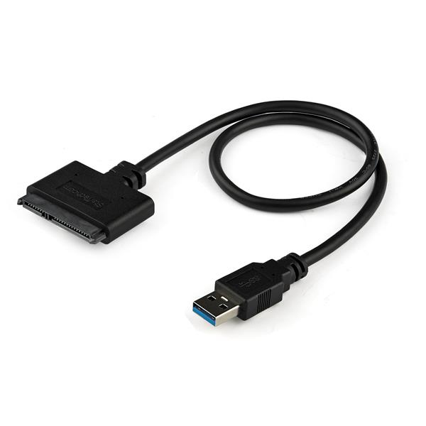 STARTECH.COM USB3.0 to 2.5in SATA III Hard Drive Adapter Cable w/ UASP SATA to USB3.0 Converter for SSD/HDD Hard Drive Adapter Cable