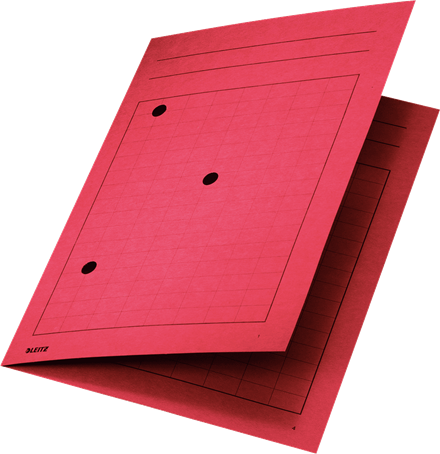 LEITZ Aktendeckel 3998 DIN A4 rot, 1 St.