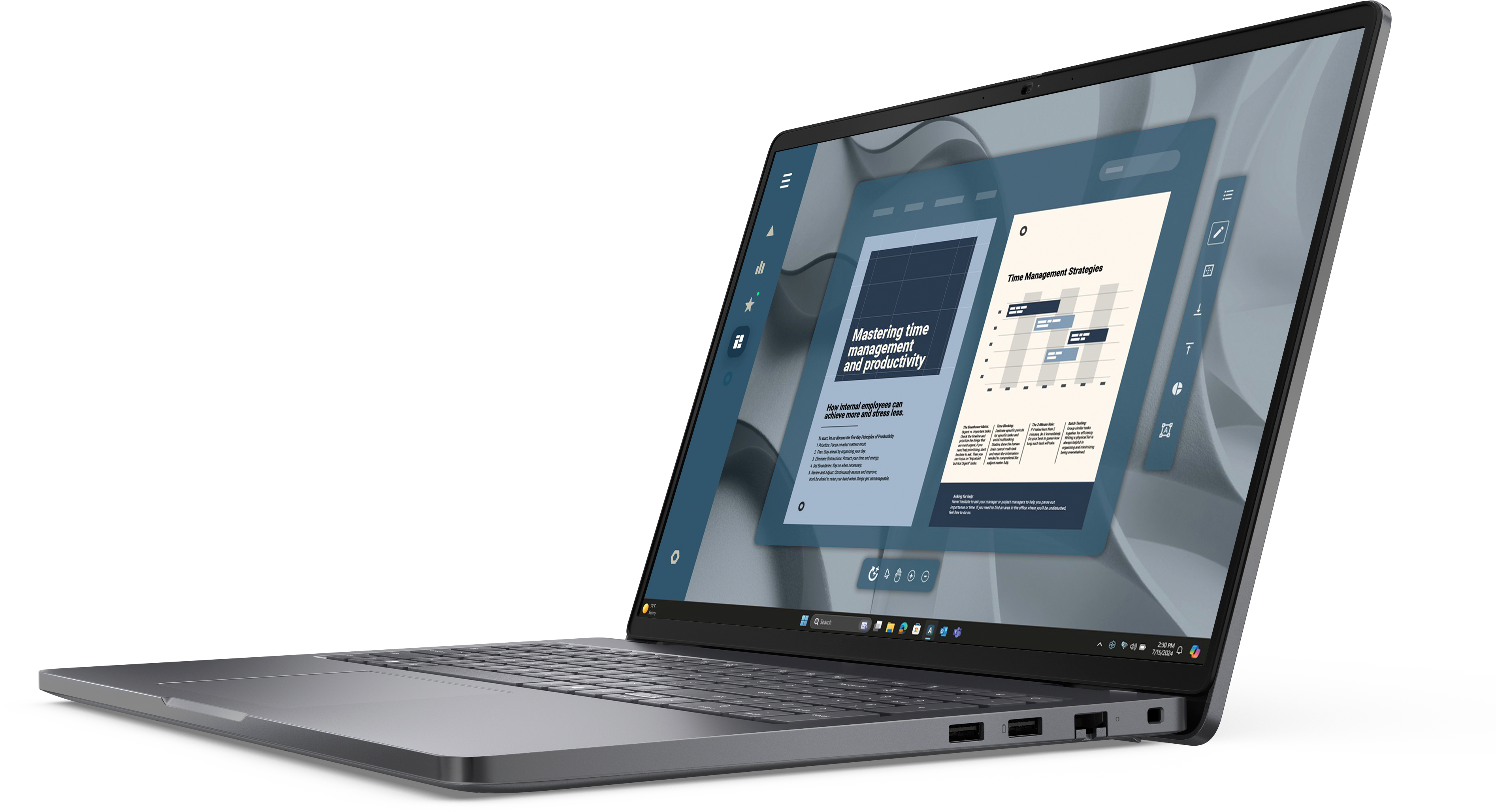 DELL Pro 16 PC16255 AMD Ryzen 5 PRO 215 40,64cm 16Zoll FHD+ 16GB 512GB SSD WLAN noAC noPCORD W11P 1Y Basic Onsite