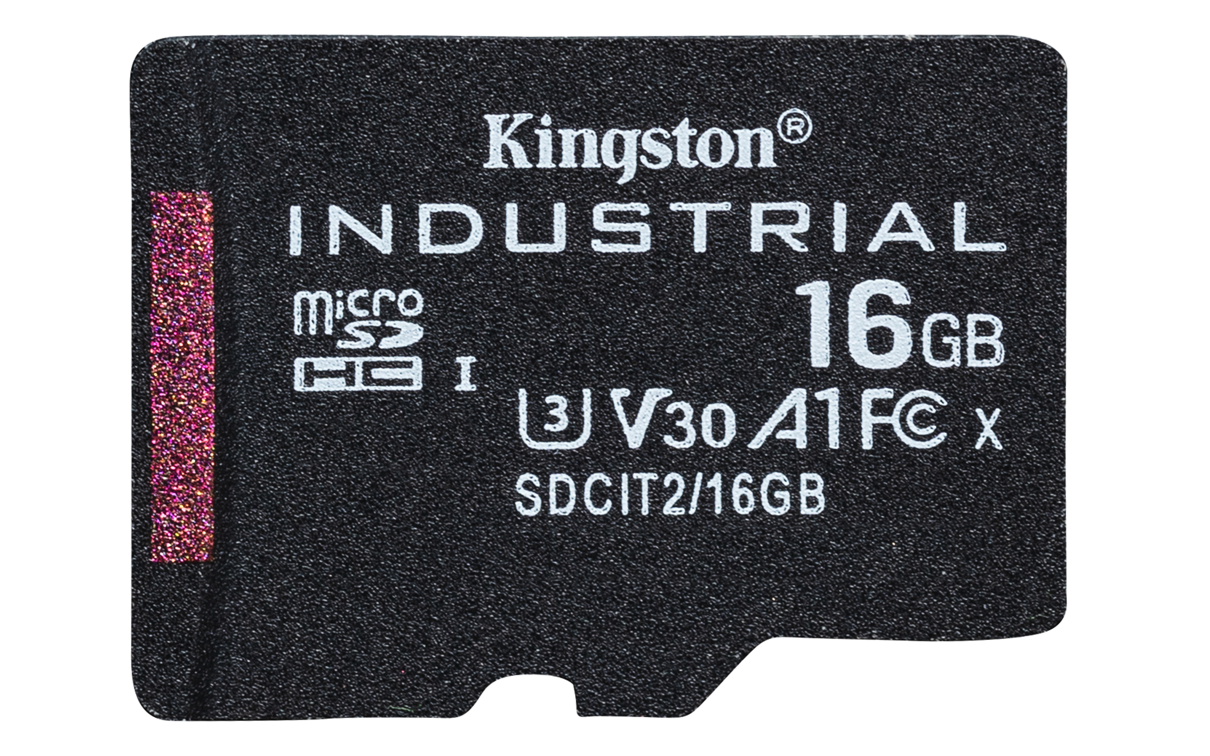 KINGSTON 16GB microSDHC Industrial C10 A1 pSLC Card Single Pack w/o Adapter