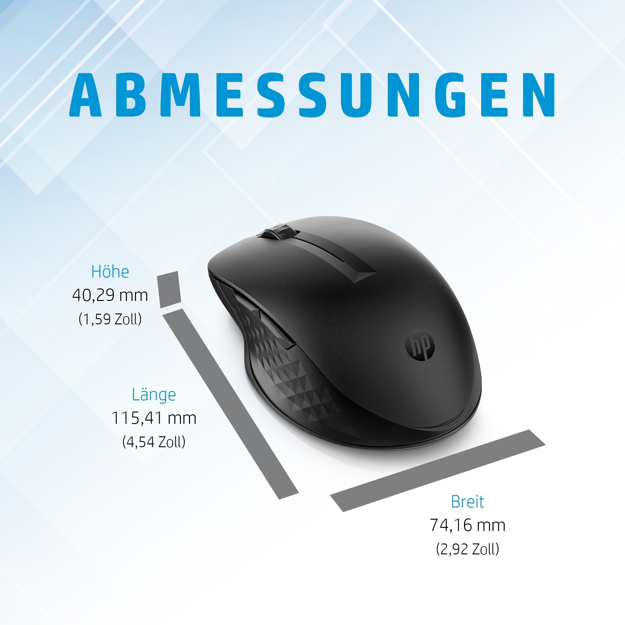 HP 435 Multi-Device Wireless Mouse WW SmartBuy