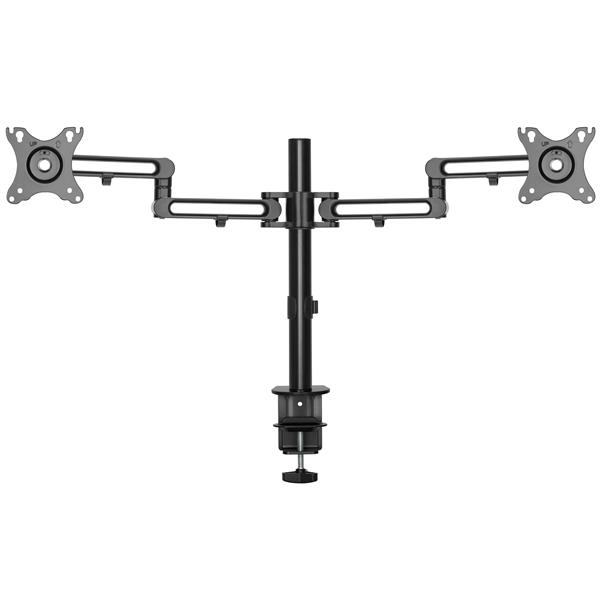 STARTECH.COM Desk Mount Dual Monitor Arm - Articulating - Premium Desk Clamp / Grommet Hole Mount for up to 27inch VESA Monitors