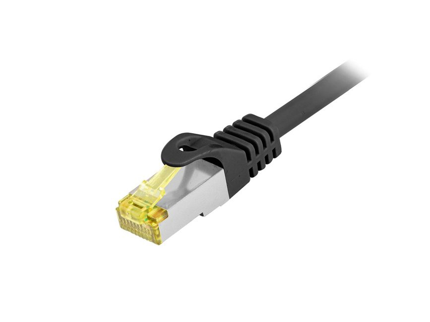Equip Patchkabel Cat6A Outd.S/FTP 2xRJ45 0.25m schwarz LSZH Polybeutel