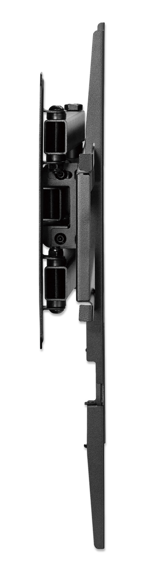 MANHATTAN TV-Wandhalterung neigbar schwenkbar horizontal nachjustierbar 93,98 - 203,2 cm 37 - 80 Zoll und bis 40kg Full Motion