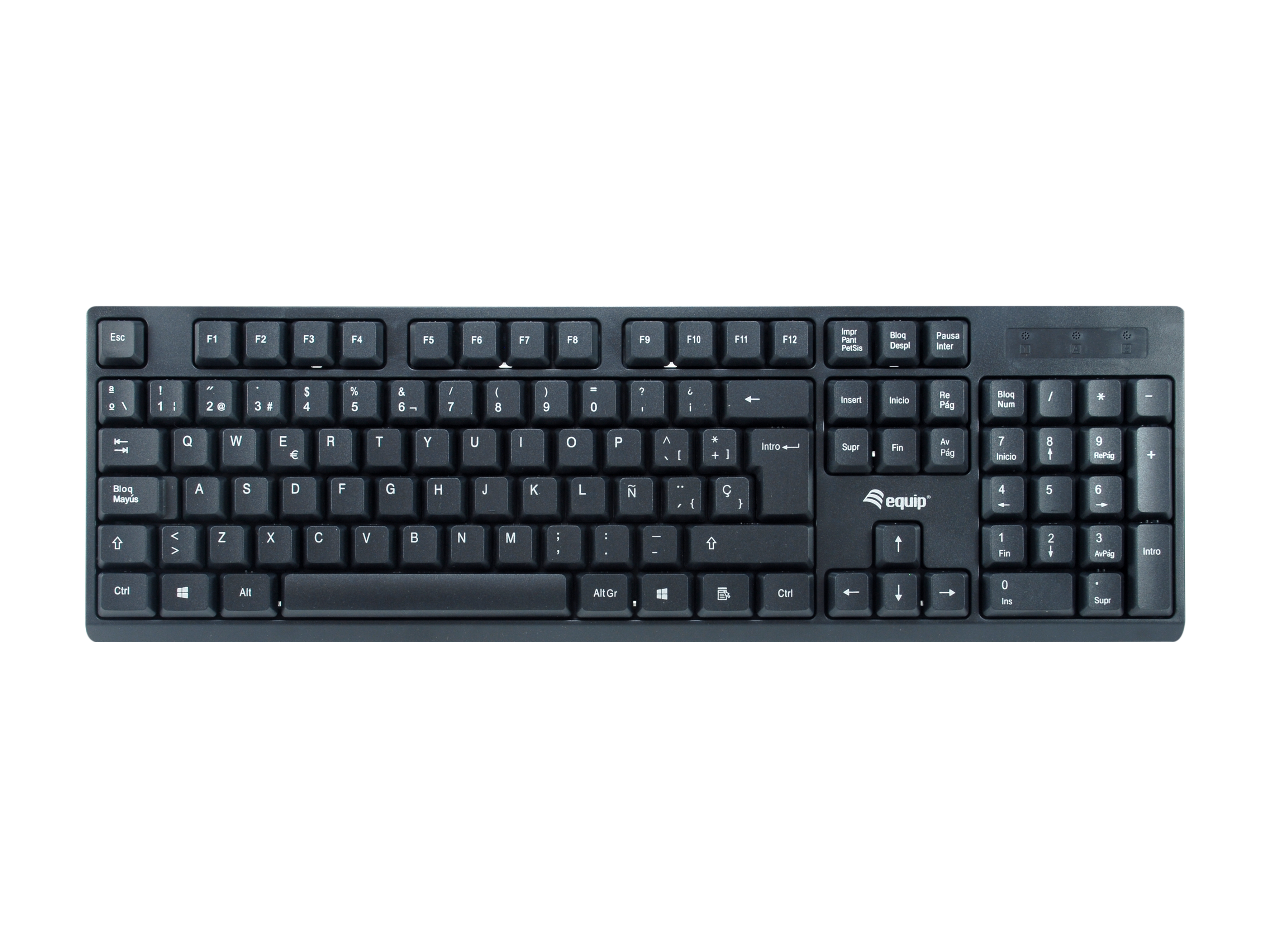 Equip Kombi Wireless Tastatur+Maus ES schwarz