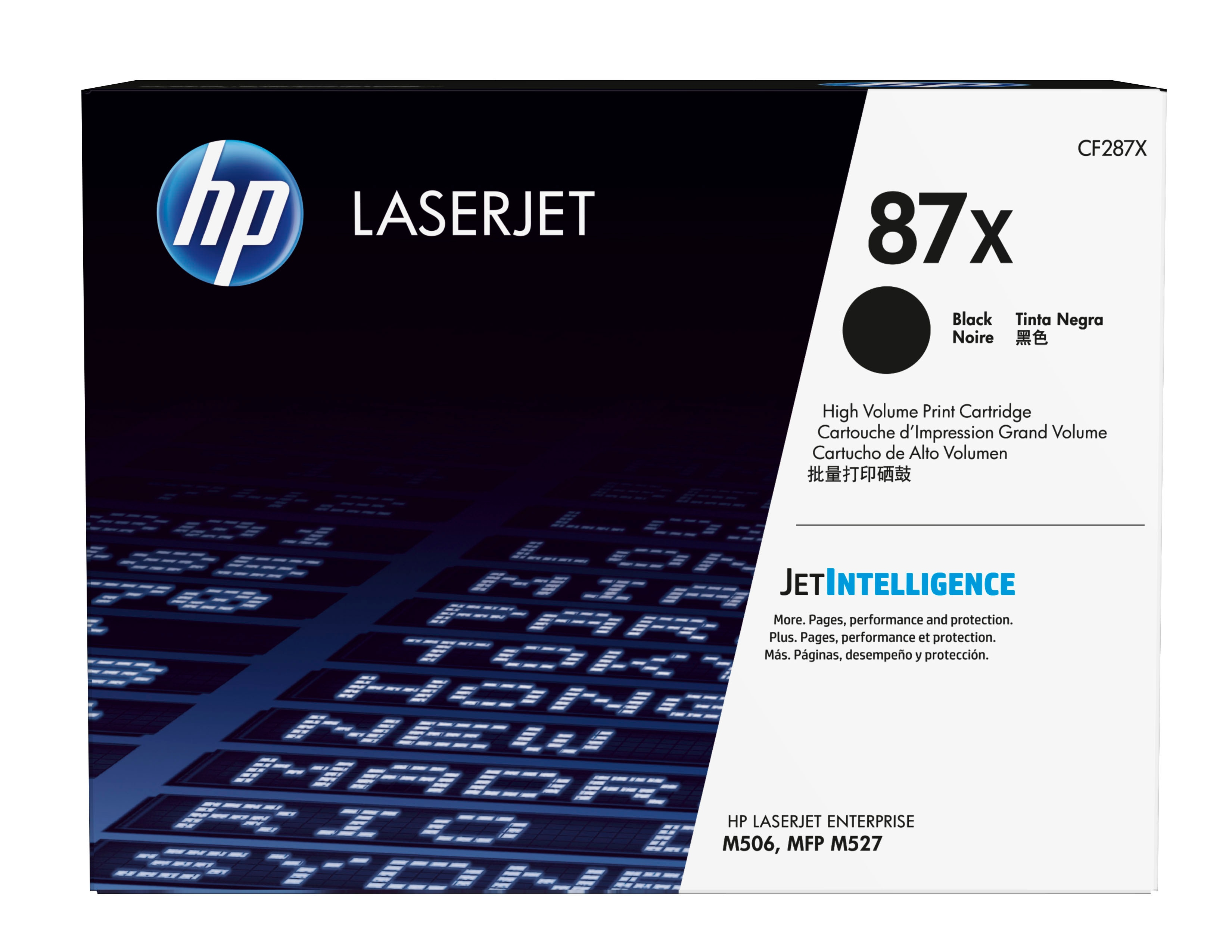 HP 87X Schwarz LaserJet Tonerpatrone