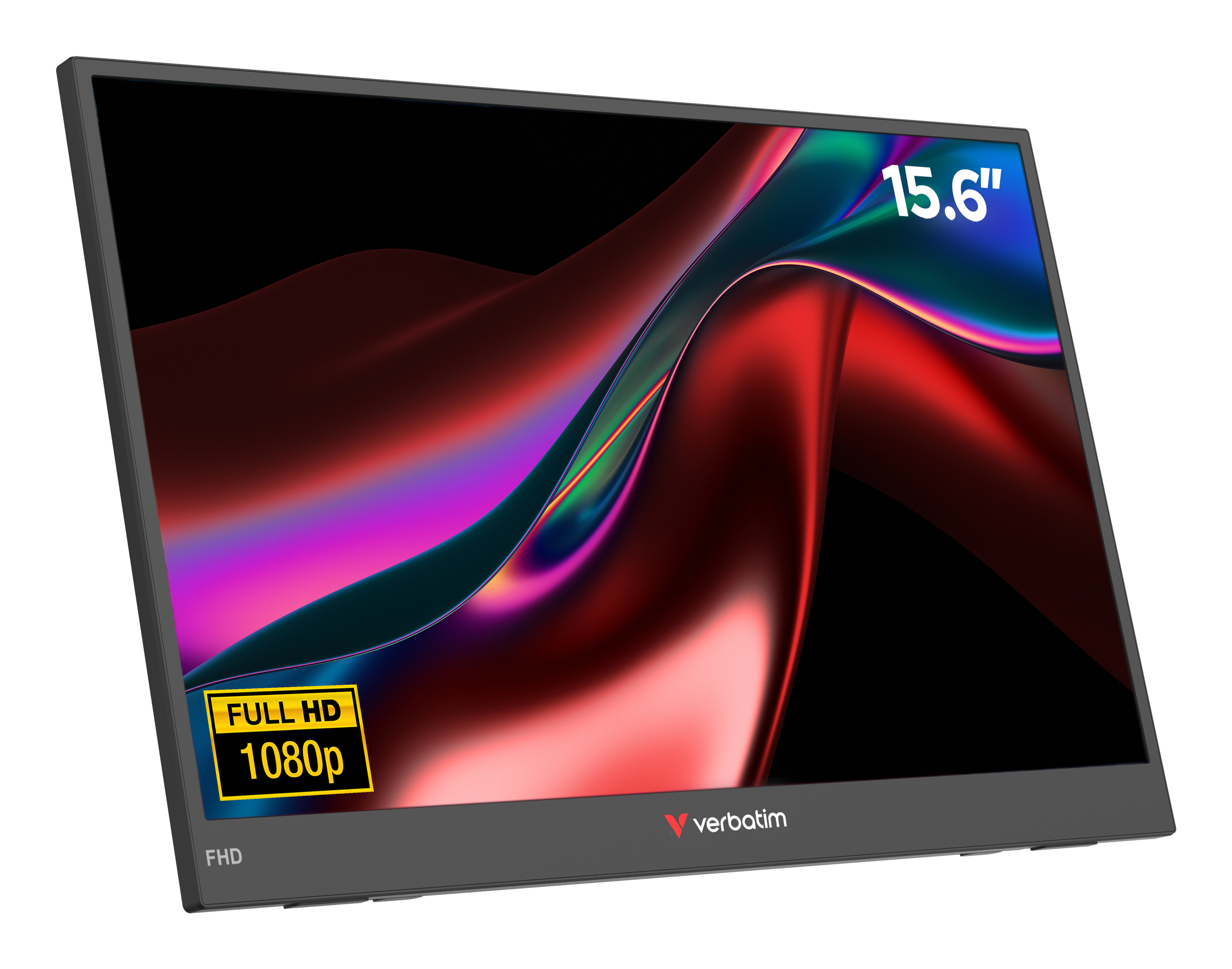 Verbatim Portable Monitor 15.6 FHD Schwarz