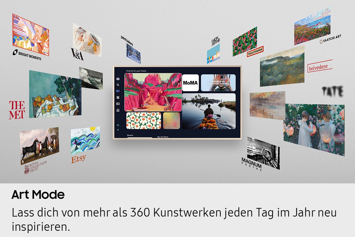 GQ65LS03FWUXZG The Frame Pro, QLED-Fernseher