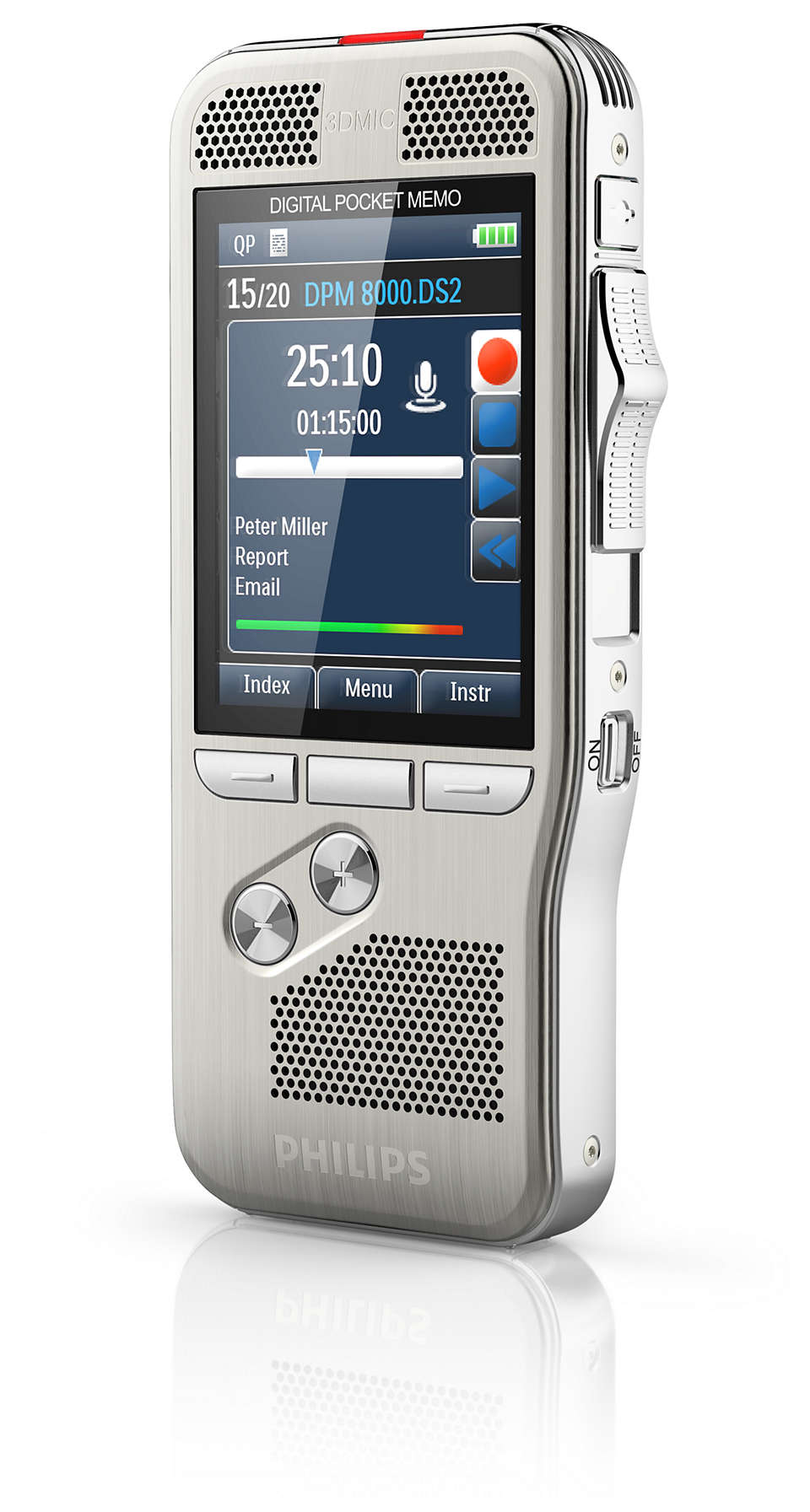 Philips Digital Pocket Memo (ohne Software)