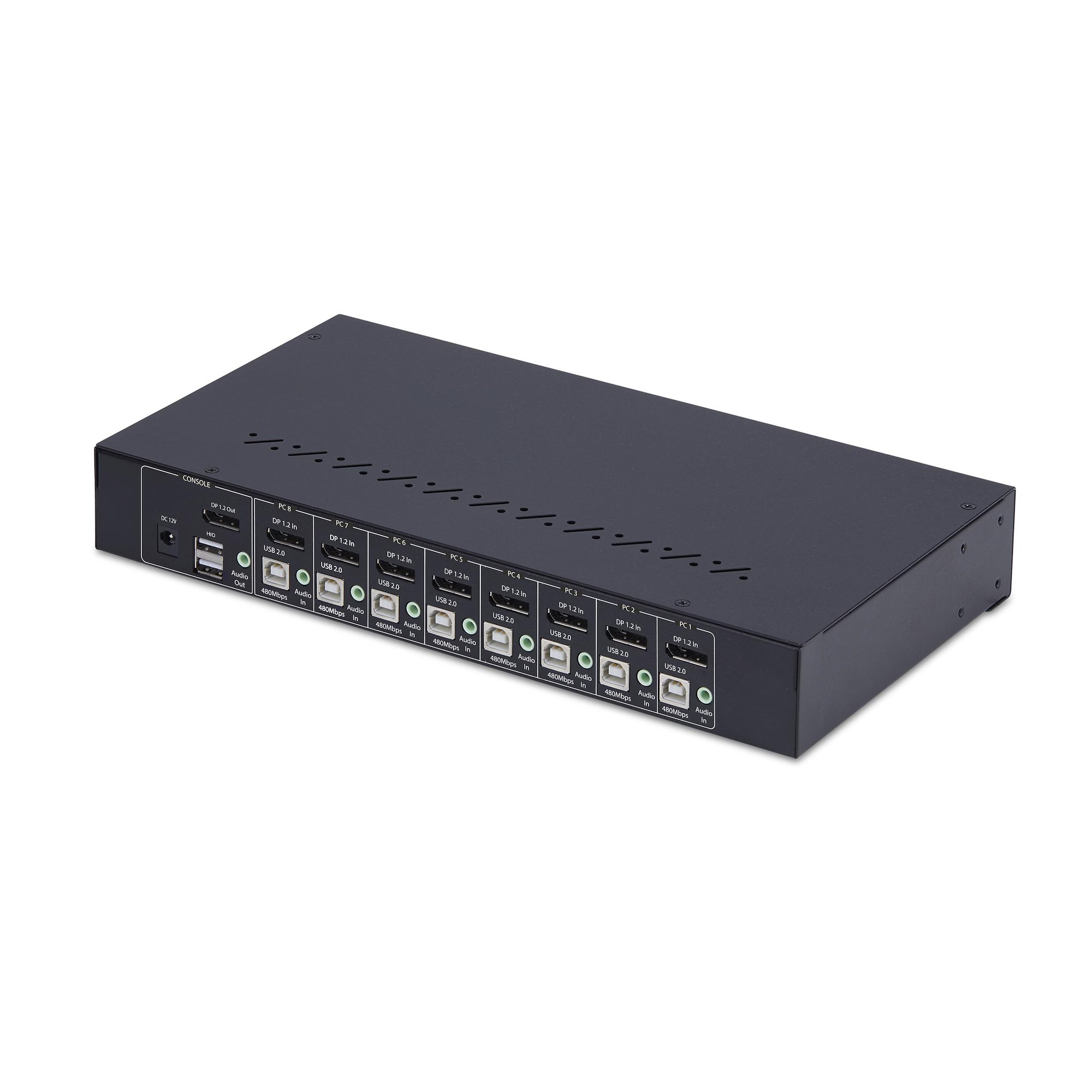 8-PORT DISPLAYPORT KVM SWITCH DISPLAYPORT 1.2 KVM 4K 60HZ