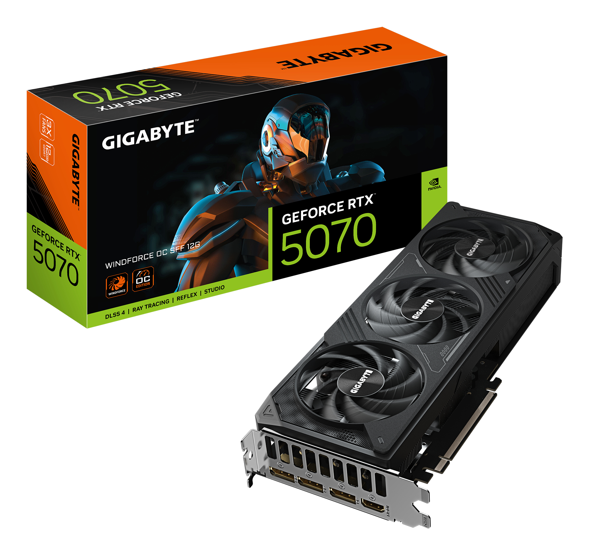 GeForce RTX 5070 WINDFORCE OC SFF 12G, Grafikkarte