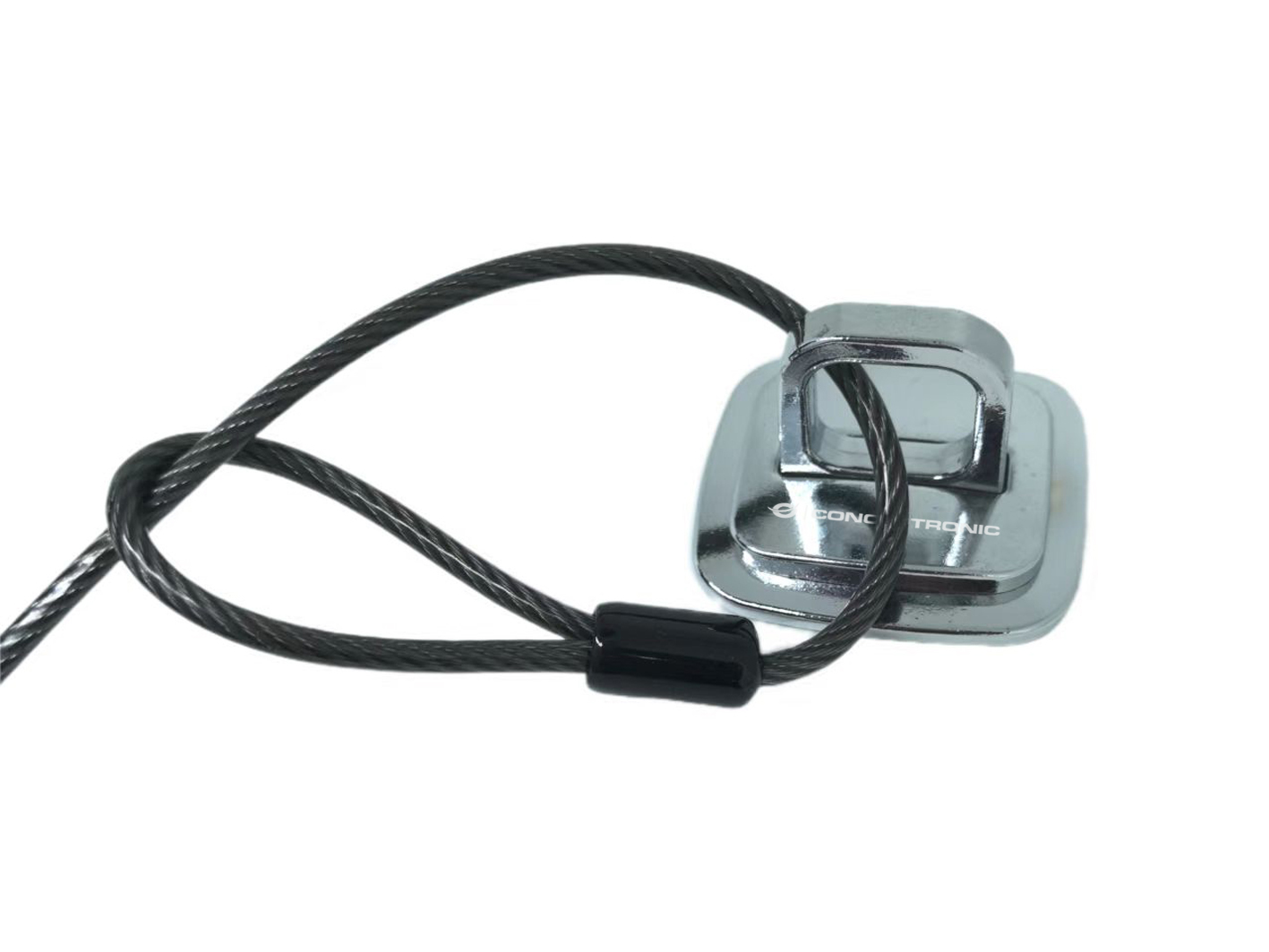 CONCEPTRONIC Tischhalterung Sicherheitsanker silber
